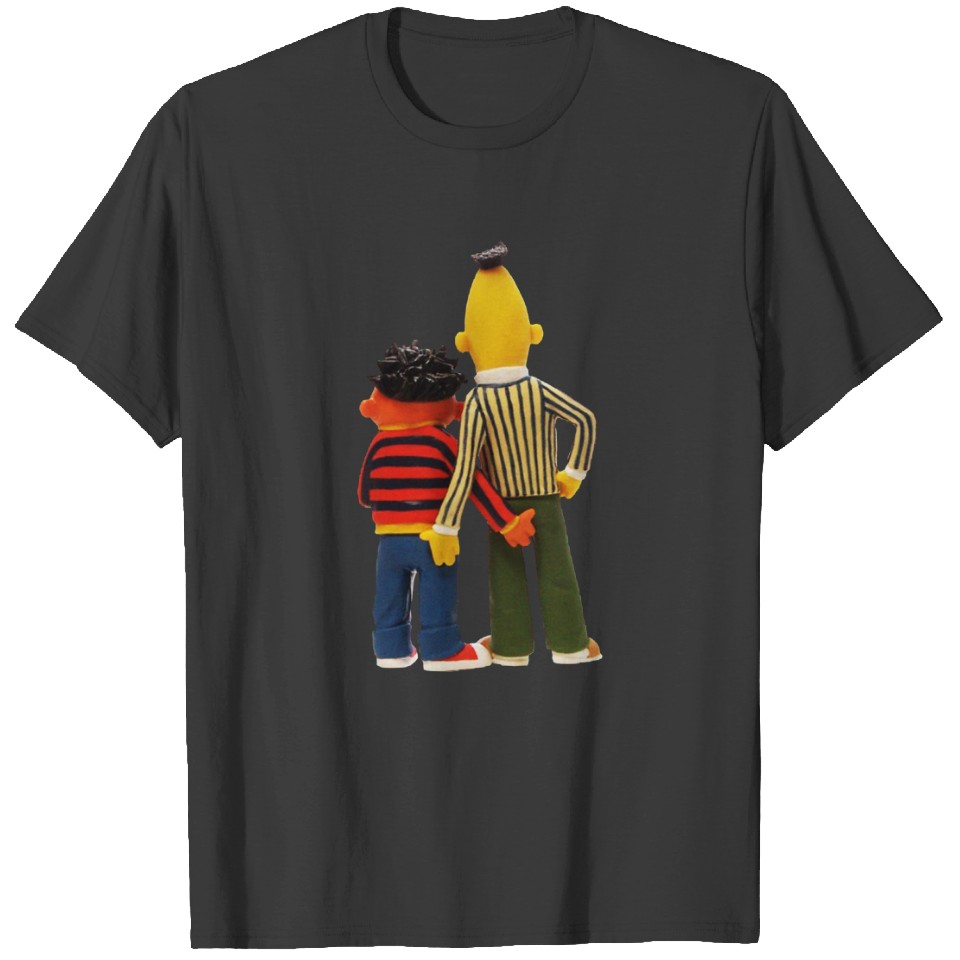 Bert and Ernie funny cartoon T-Shirts
