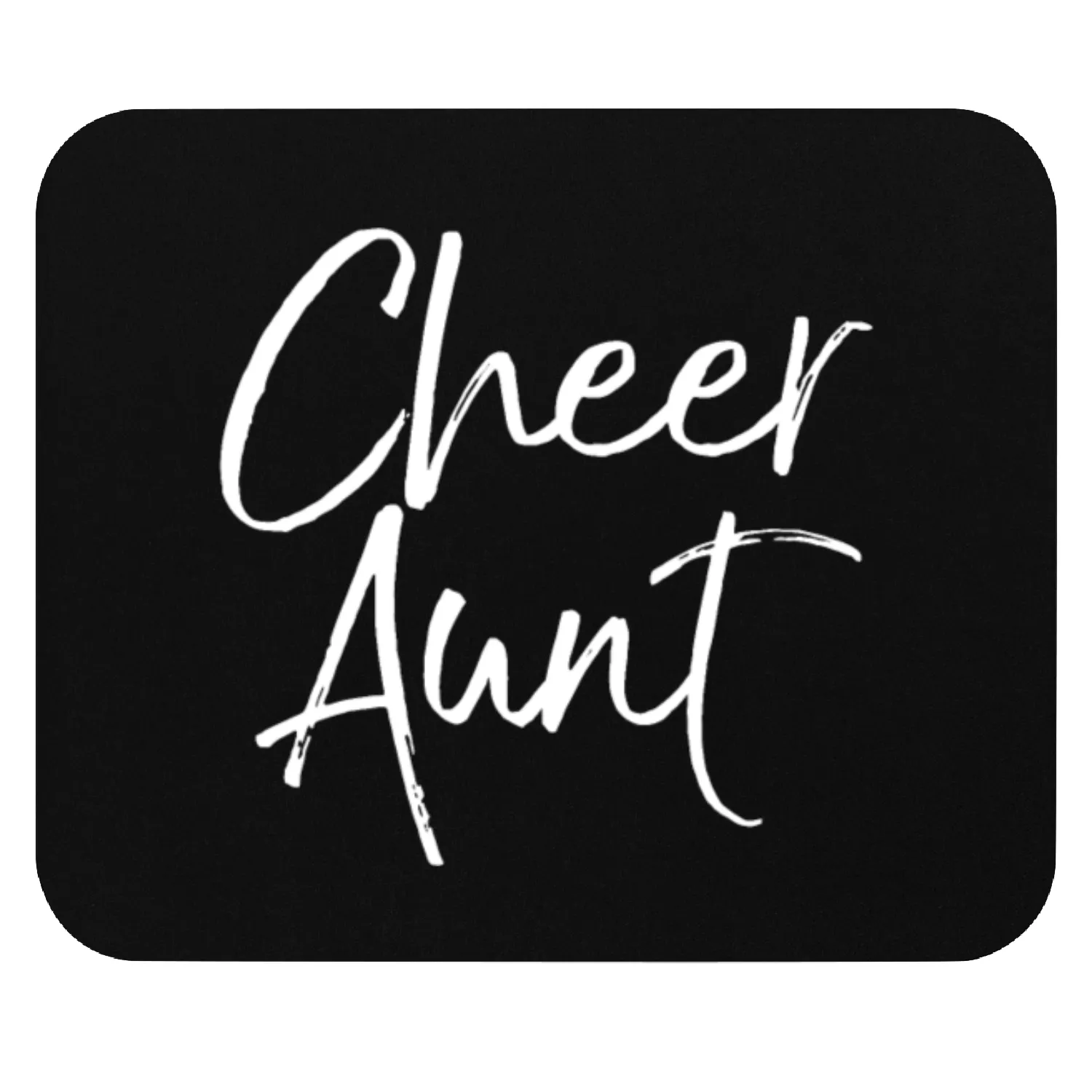 Cute Cheerleading Gift for Aunt Cheerleaders Fun C Mouse Pads