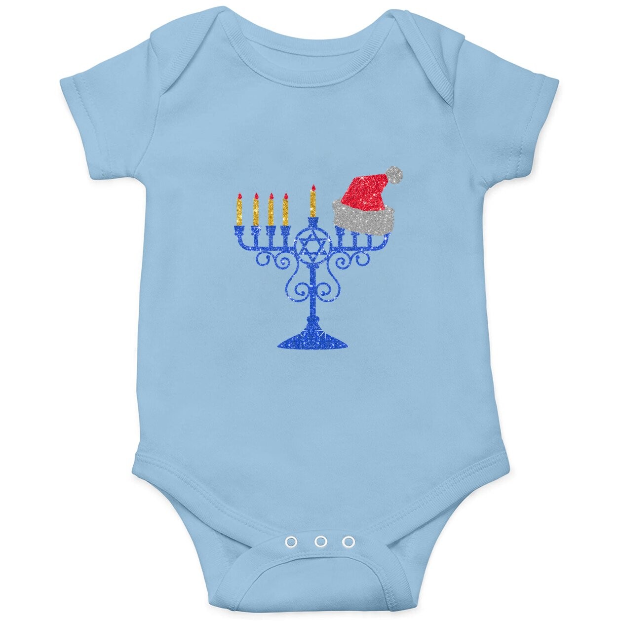 Christmas Candle Baby Bodysuit