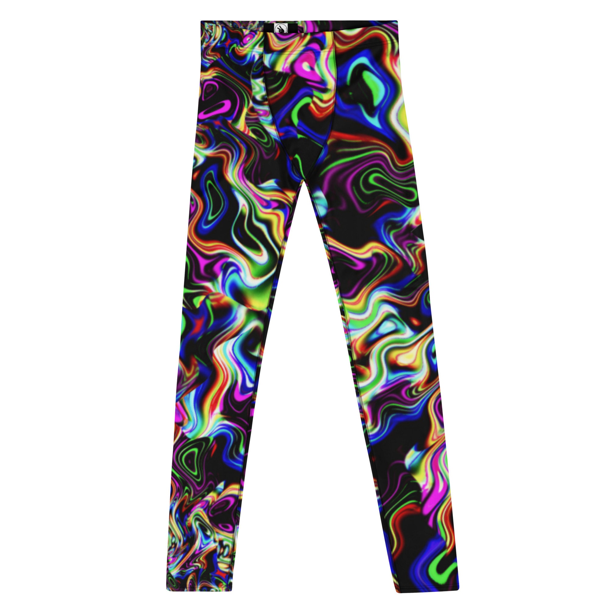 Men's Festival Tights, Men's Leggings, Wrestling Tights Printed Leggings
