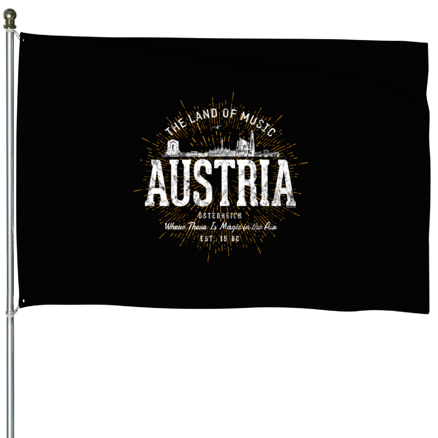 Style Austria House Flags