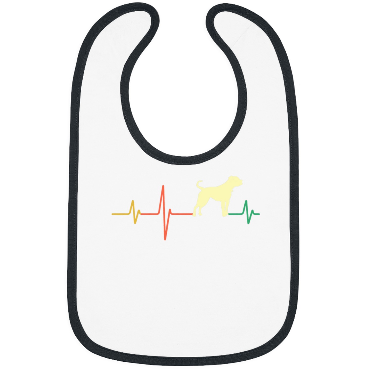 American Bulldog Heartbeat Bibs