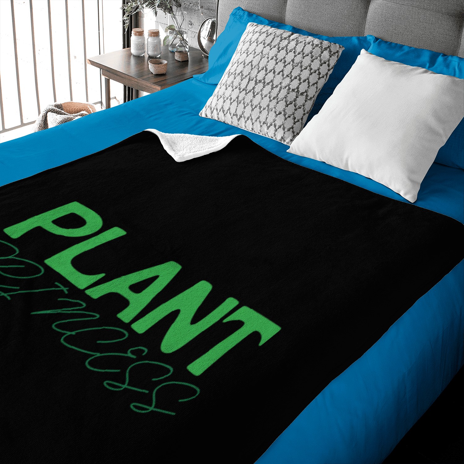 PLANT PRINCESS Baby Blankets