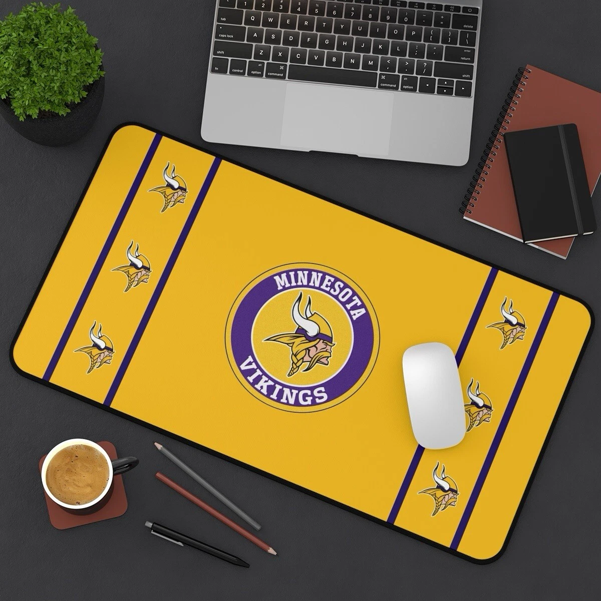 minnesota vikings Desk Mat Laptop football mouse pad, Gamer Mousepad football