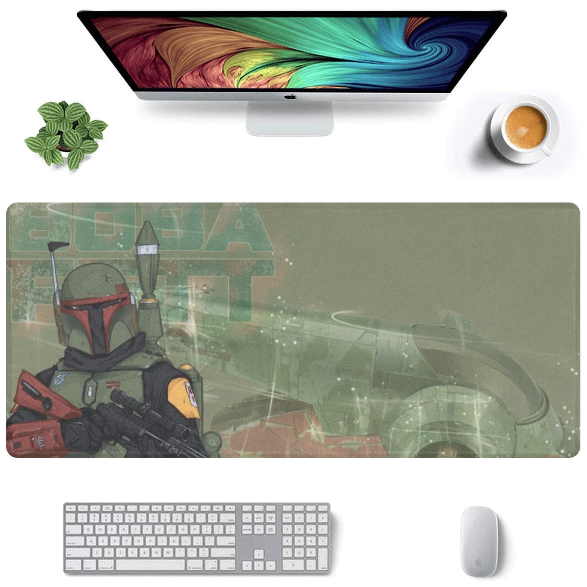 Star Wars Desk Mat Suitable for Gamers, Content Creators, and Others