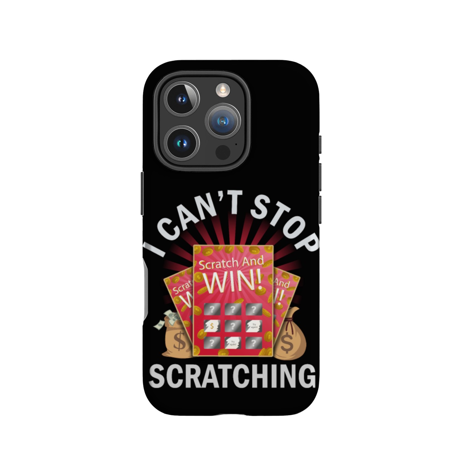 I Can't Stop Scratching IPhone Cases