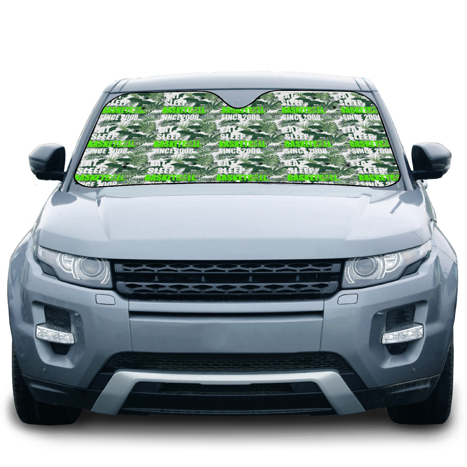 Eat Sleep Basketball Since 2008 11th Birthday Car Sun Shades