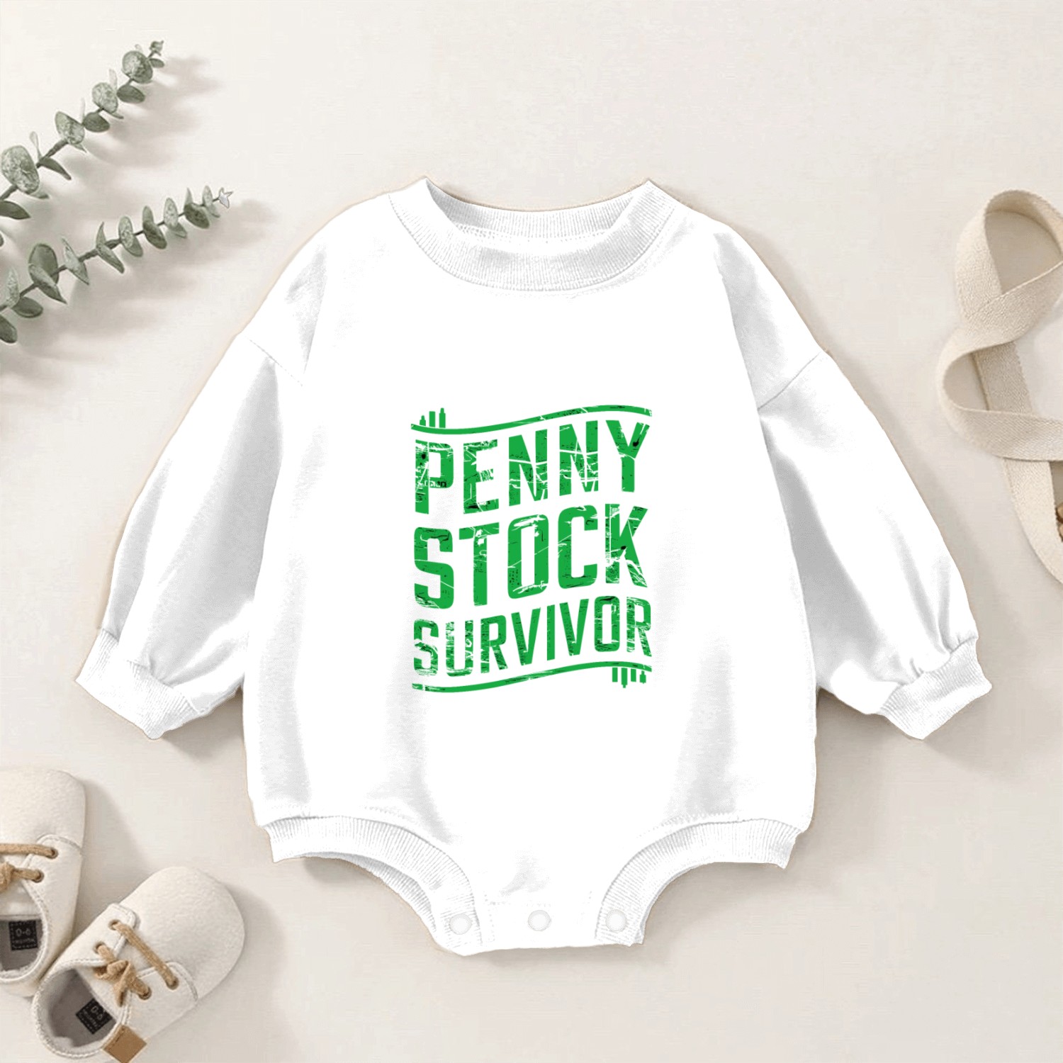 Stock Market trader Forex Trader Investor Trading Baby Romper Sweatshirts