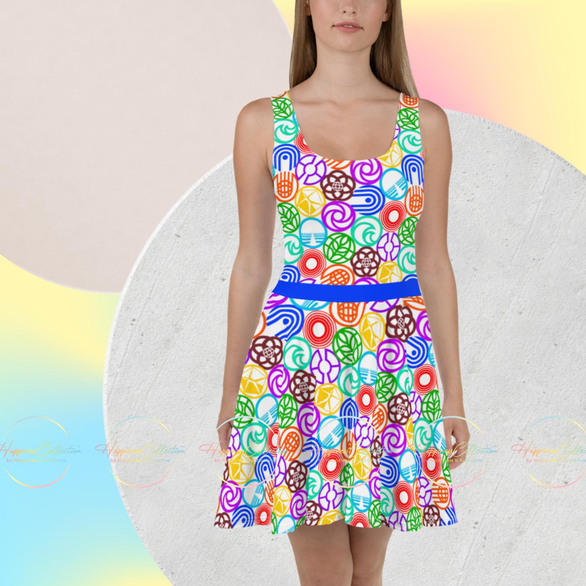 Future World Showcase Women's Skater Dress