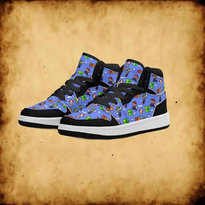 Character Mario and friends High-Top Sneakers