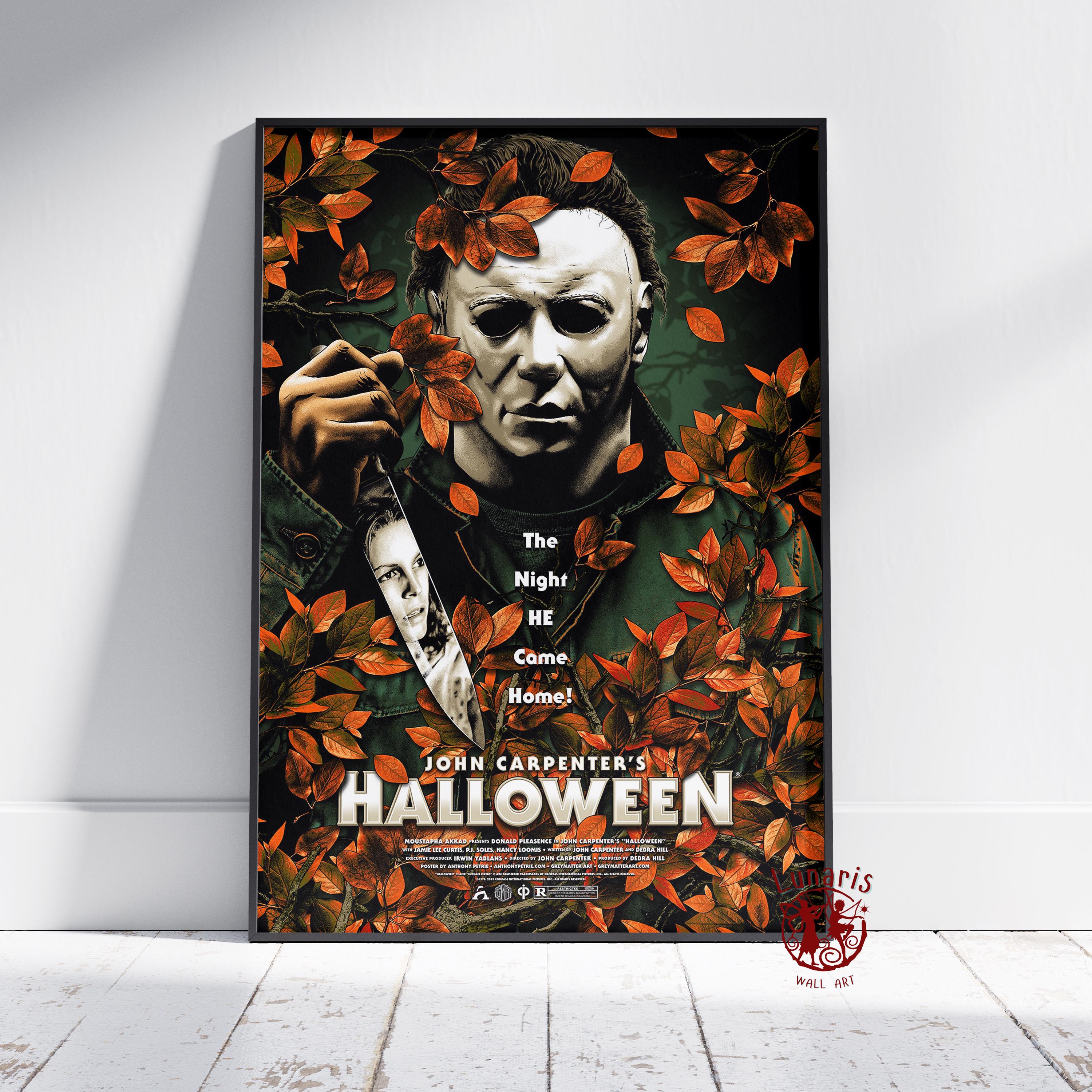Halloween Poster | Loomis Wall Art | Gift Movie Poster