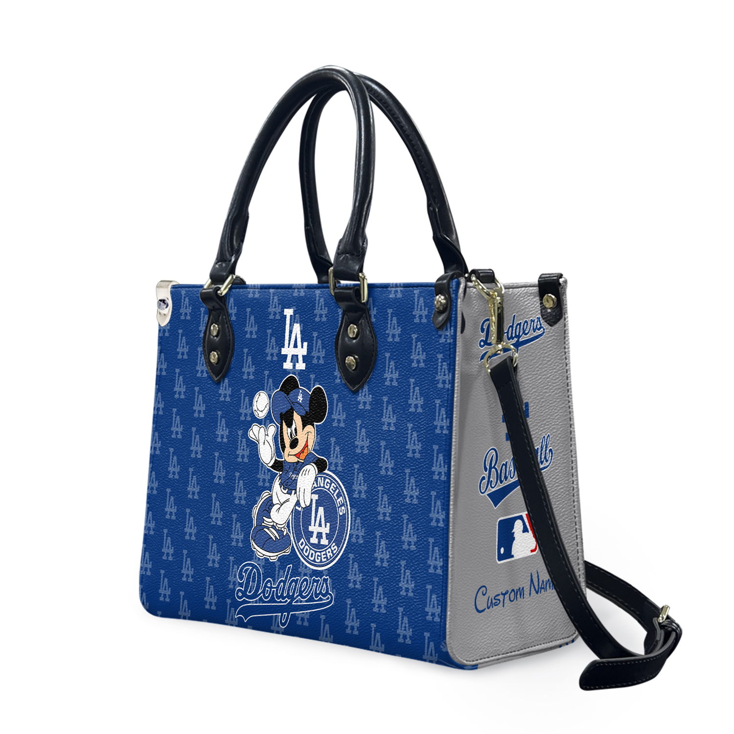 Personalized Los Angeles Baseball Team Dodgerss Leather Handbag Lovers Gift