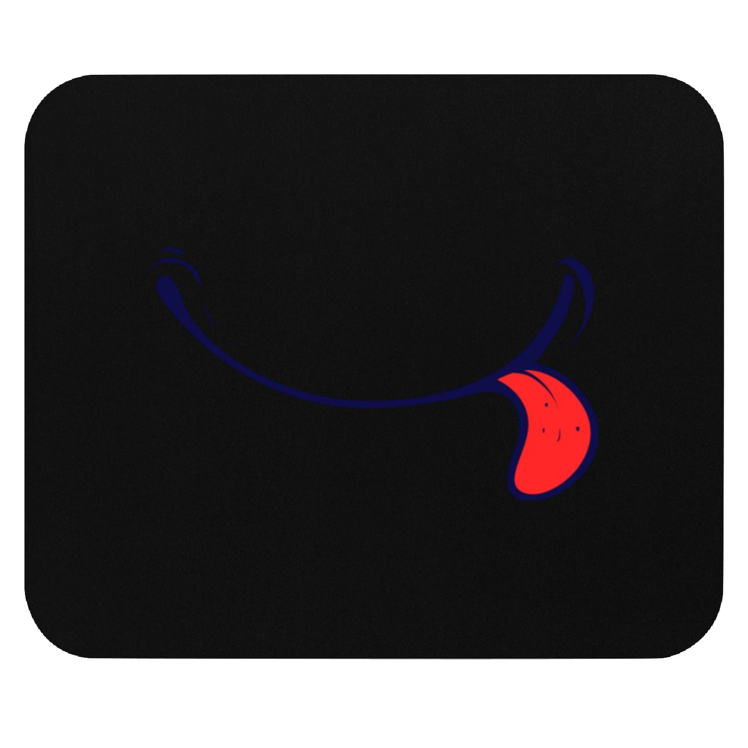 Cute Licking Mouth Mouse Pads