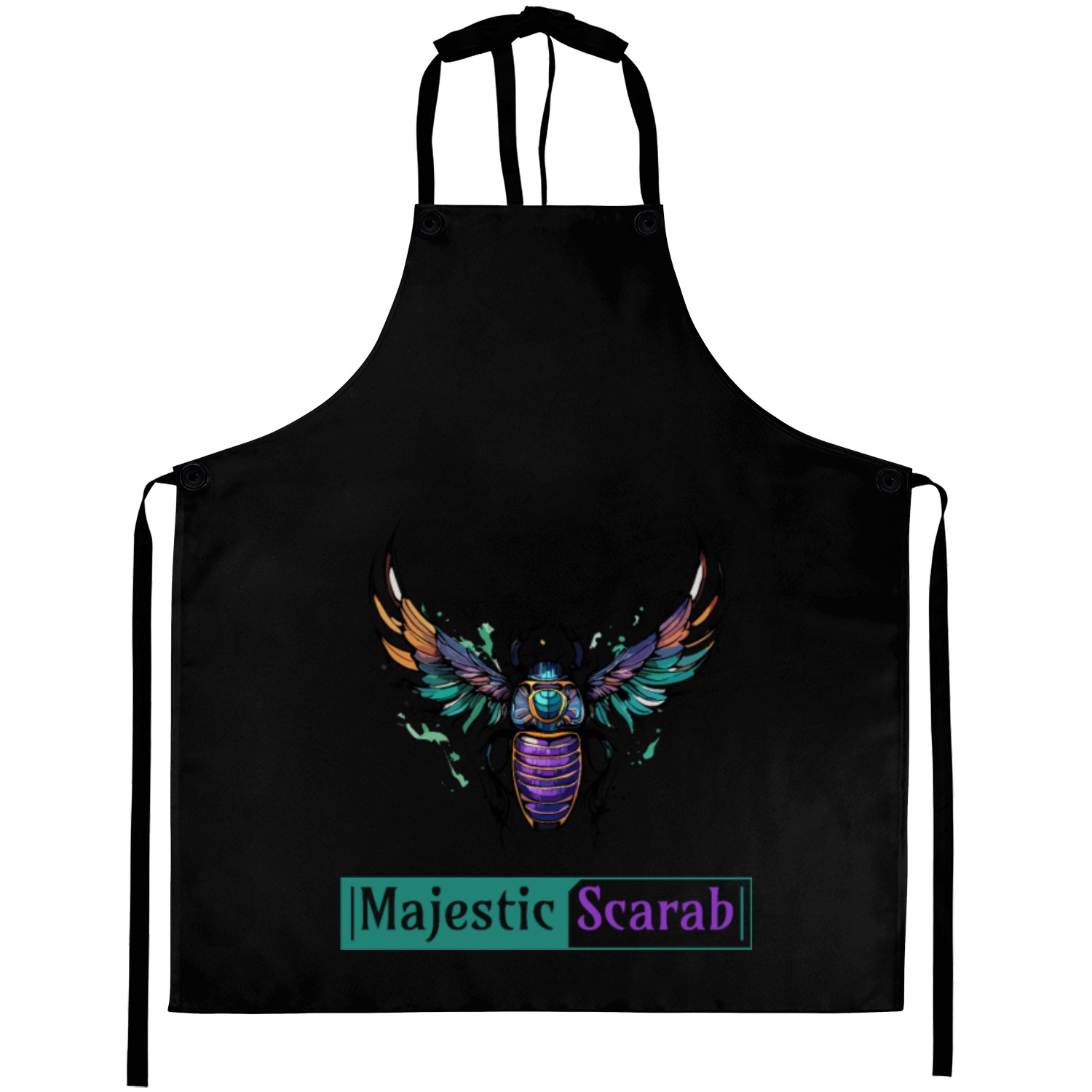 Majestic Scarab - Symbol of Power and Protection Aprons