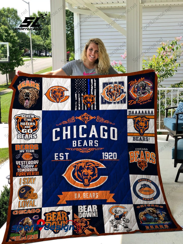 Chicago Bears Blanket And Quilt Gift For Fans