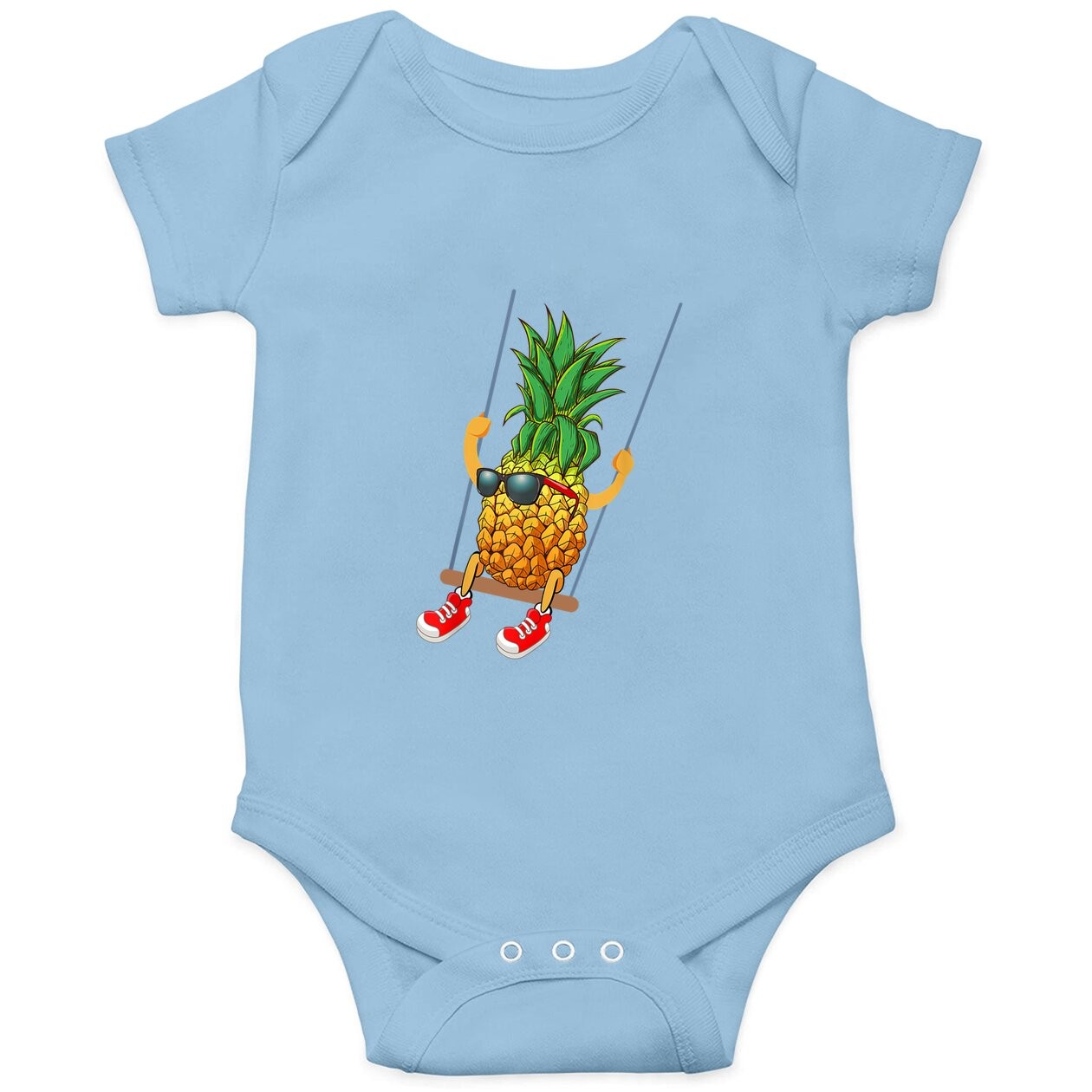Pineapple Swinger Baby Bodysuit