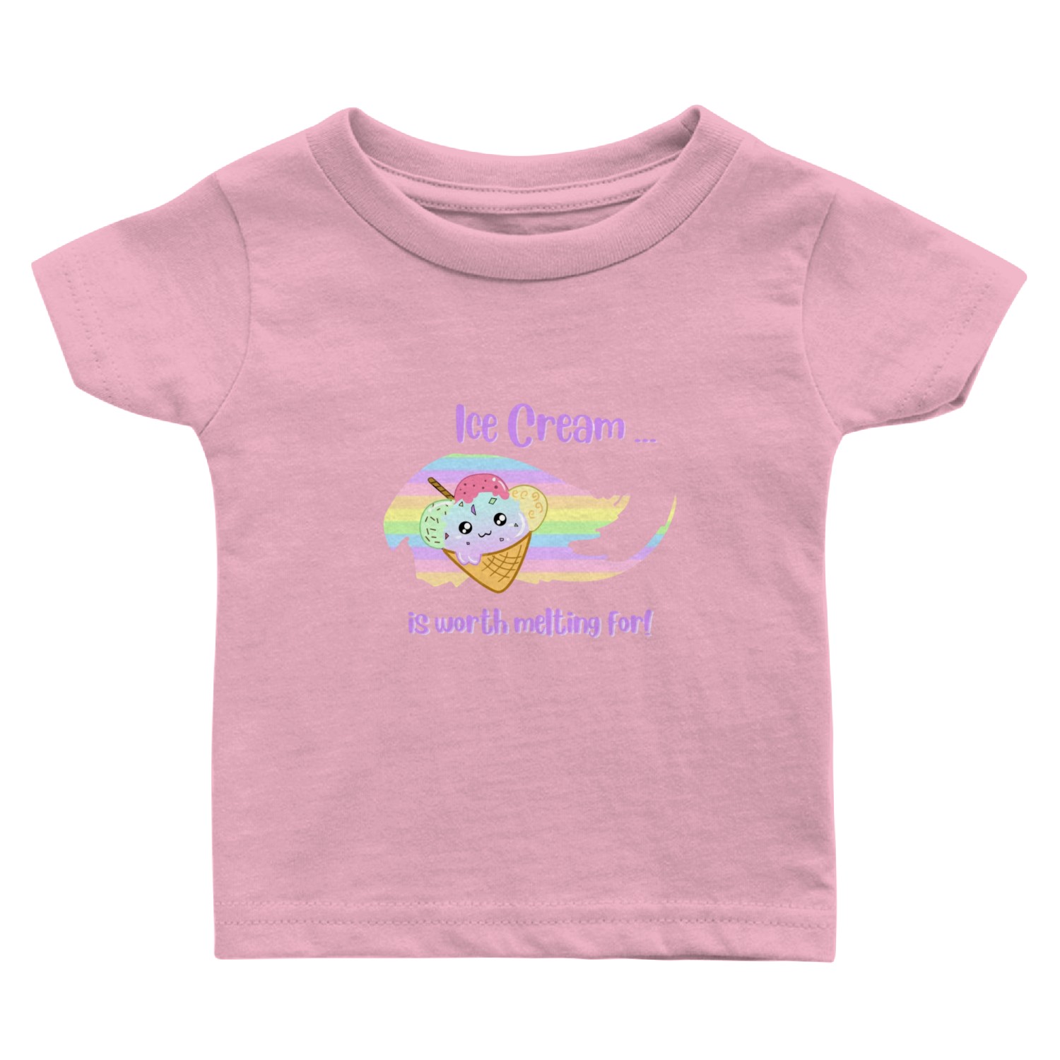 Ice Cream Kawaii is worth melting for! Baby T Shirts