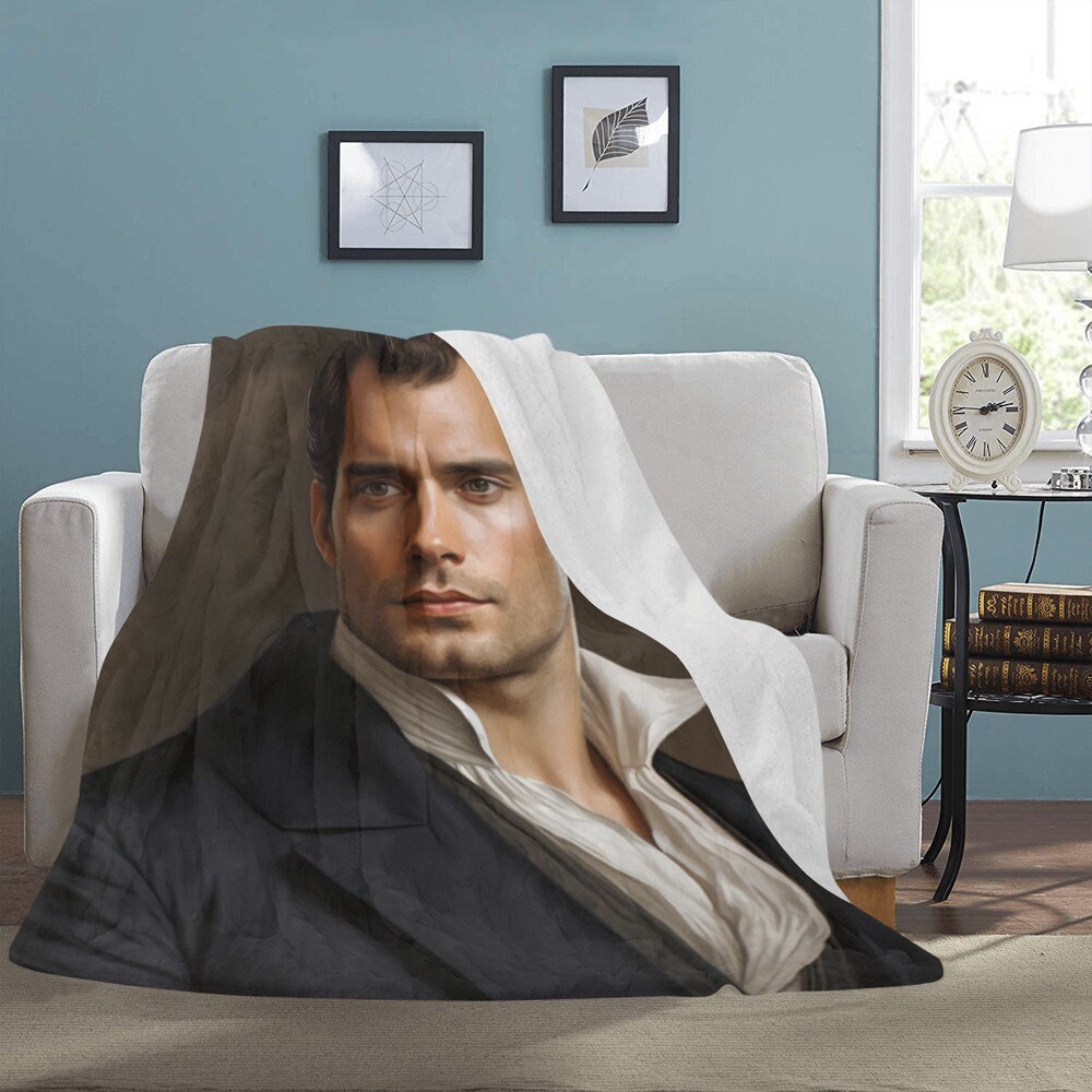 Henry Cavill Blanket Super Hero Birthday Gifts Mothers Fathers Day