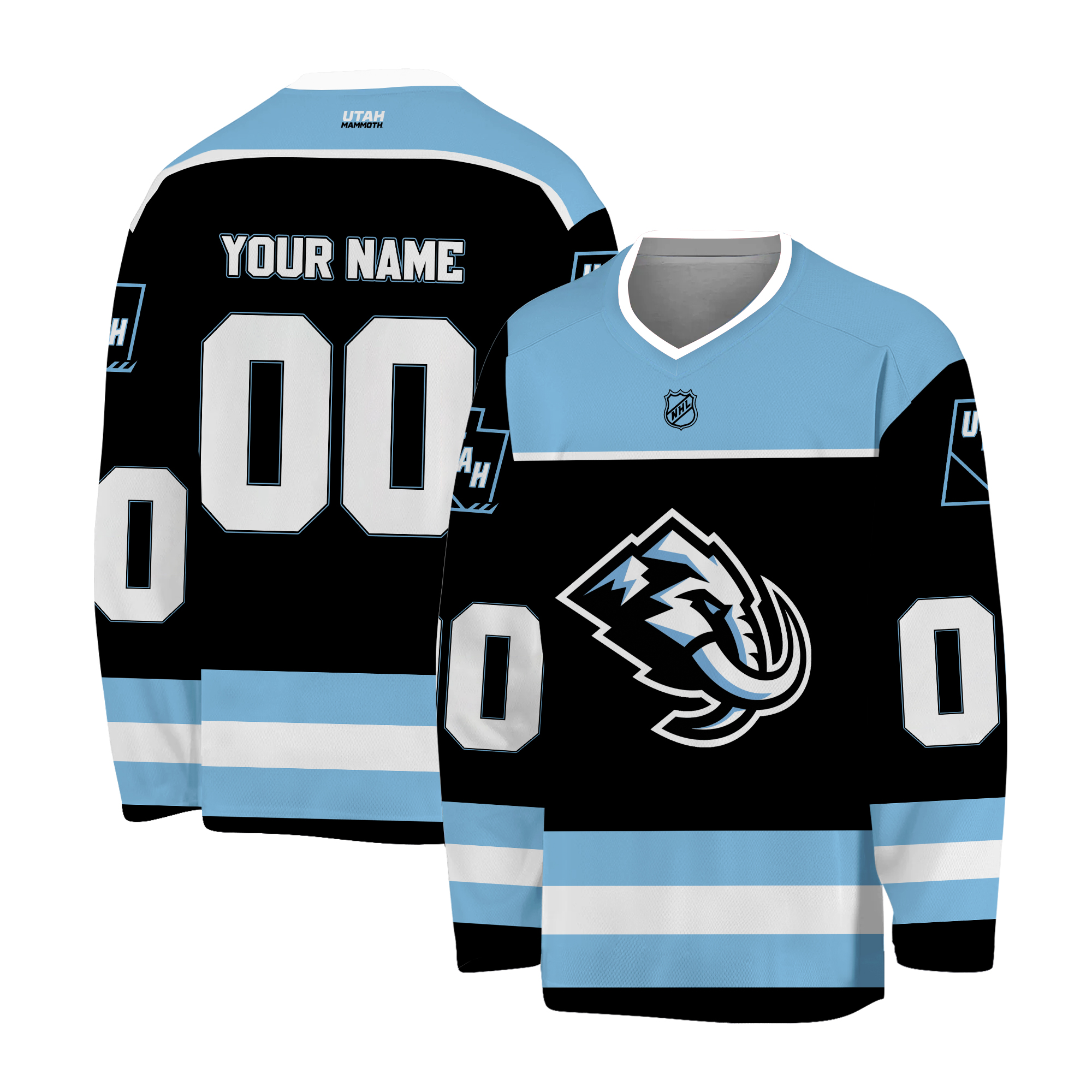 Custom Utah Mammoth Men's Hockey Jersey 2025 Uniform Shirt
