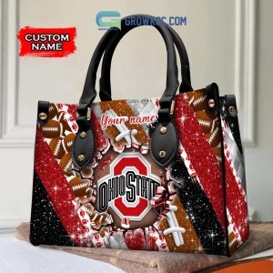 Ohio State Buckeyes Personalized Leather bag