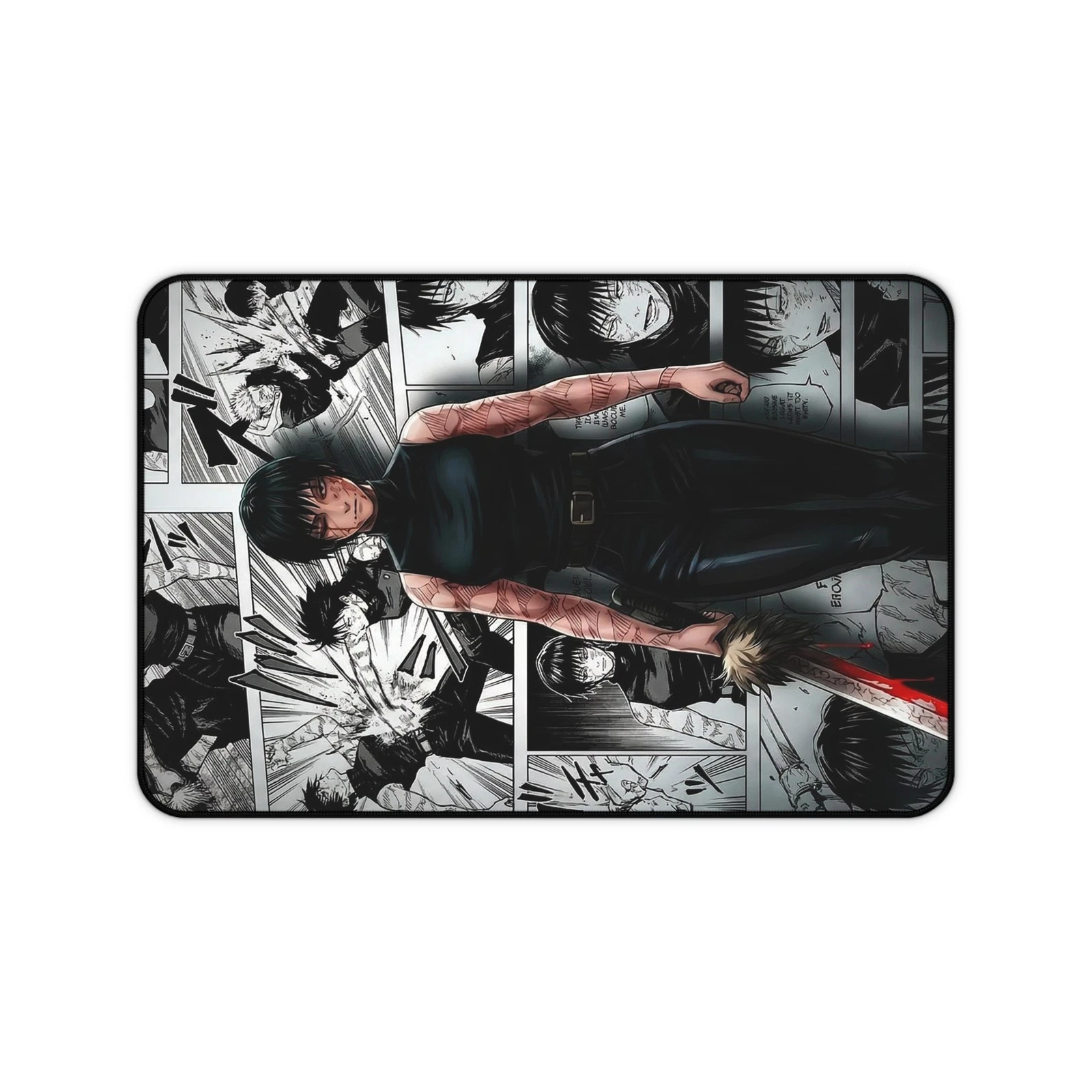 Maki Zen'in Desk Mat | Anime Panel Background