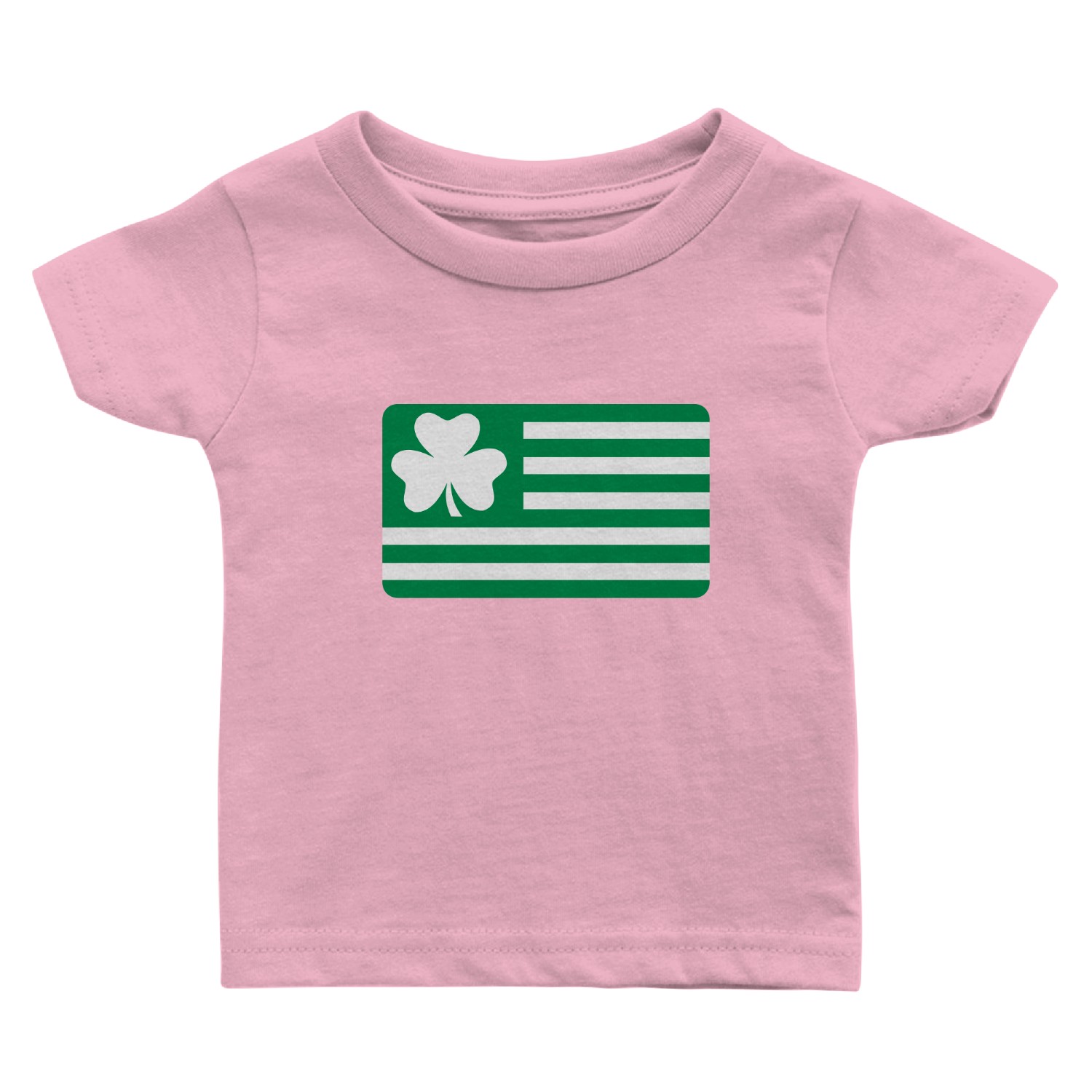 Irish Shamrock flag Baby T Shirts