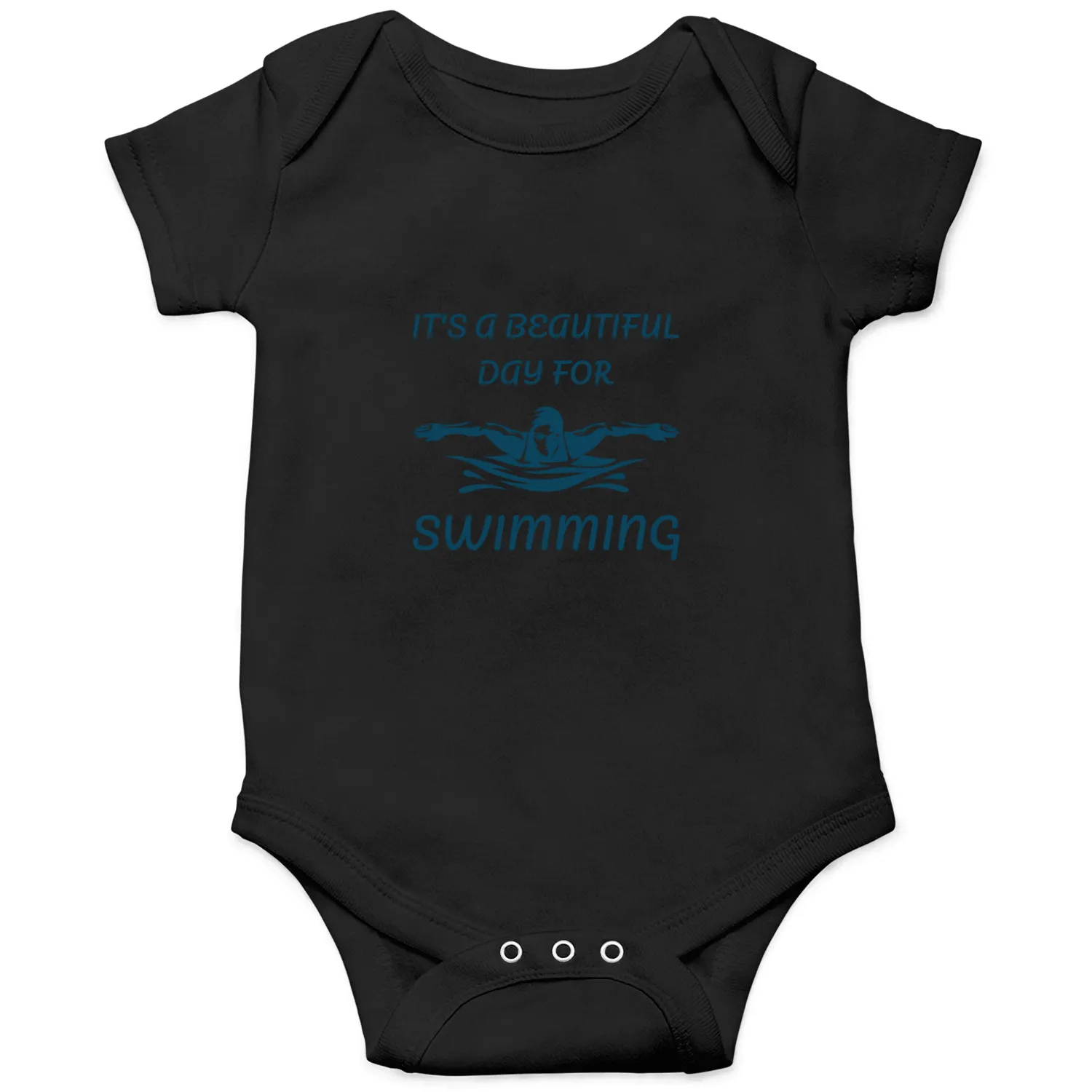 It's a Beautiful Day For Swimming - Swimmer Onesies