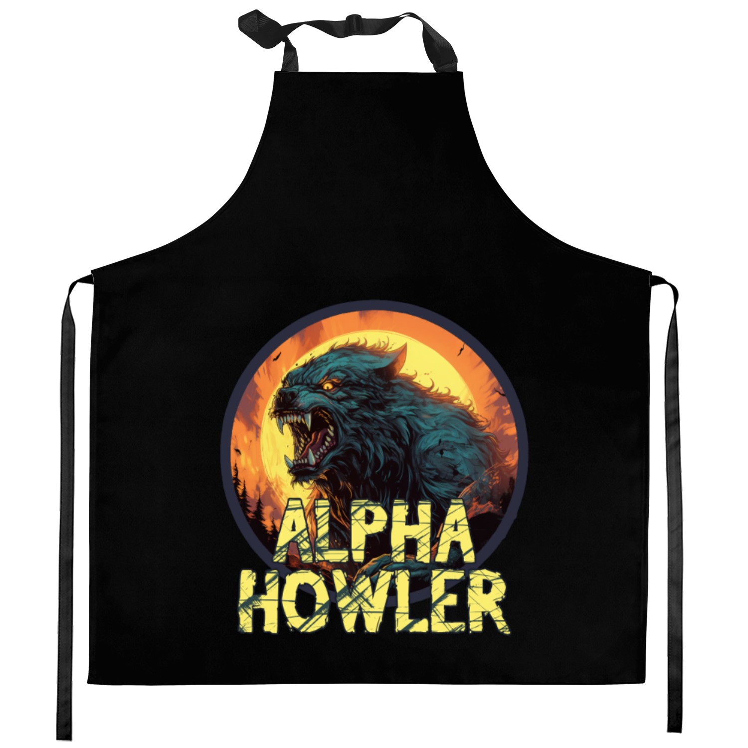 AlphaHowler Kitchen Aprons