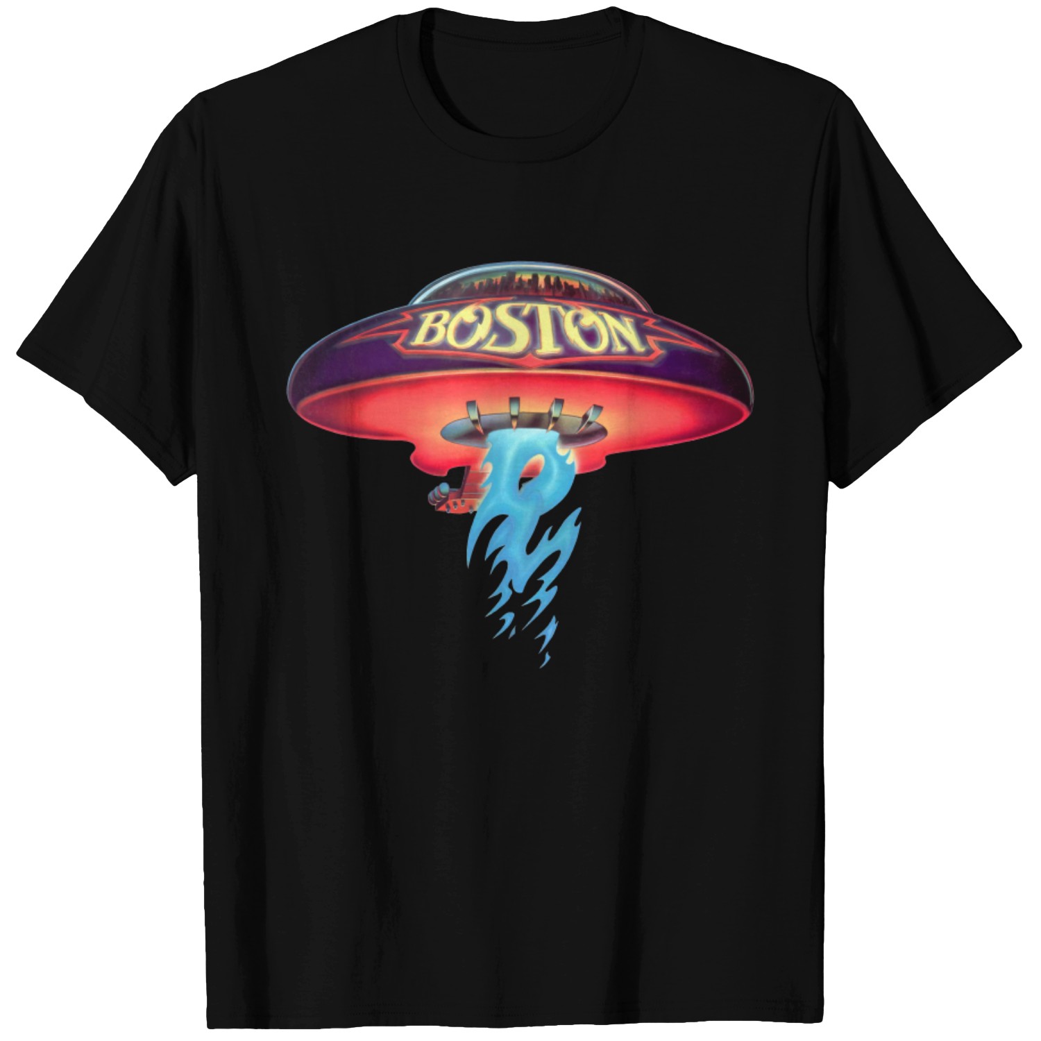 Boston Rock Band Mans Soft TShirt