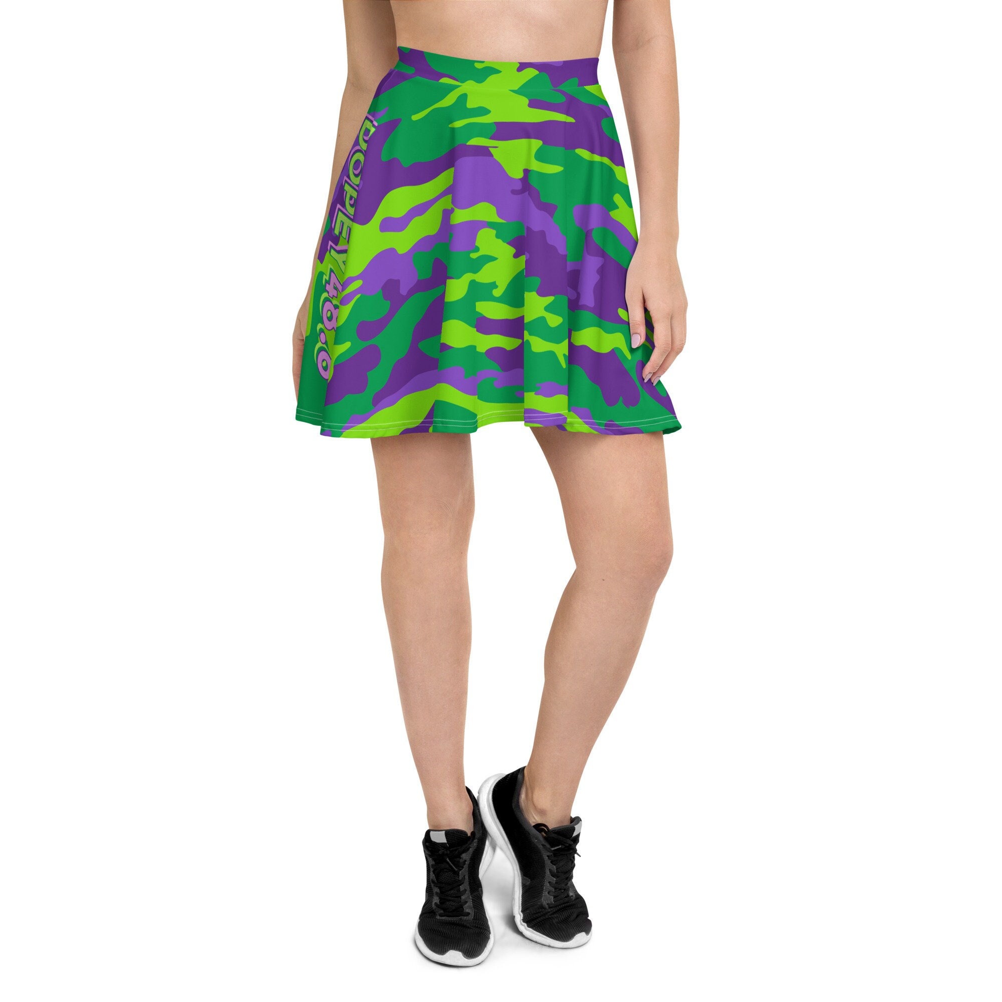 Challenge Camo Collection Running Costume Skater Skirt