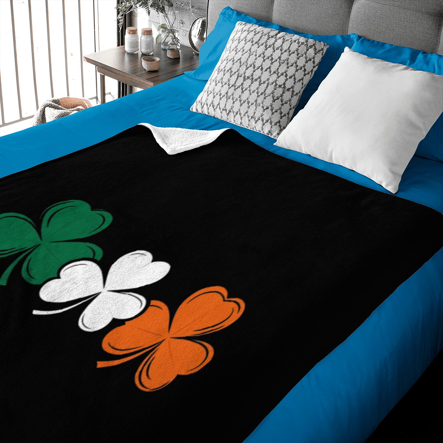 Ireland Flag Irish Flag Baby Blankets