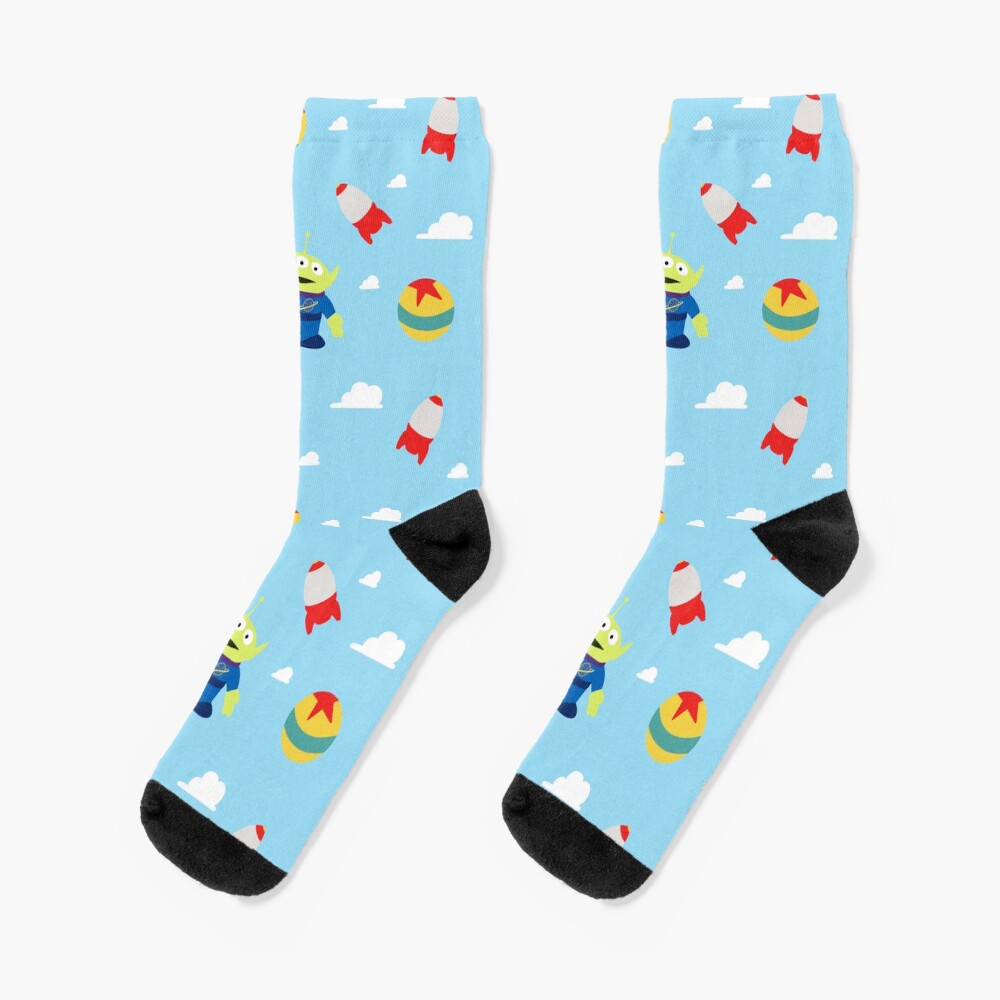 Alien Pattern by JazzCats Socks