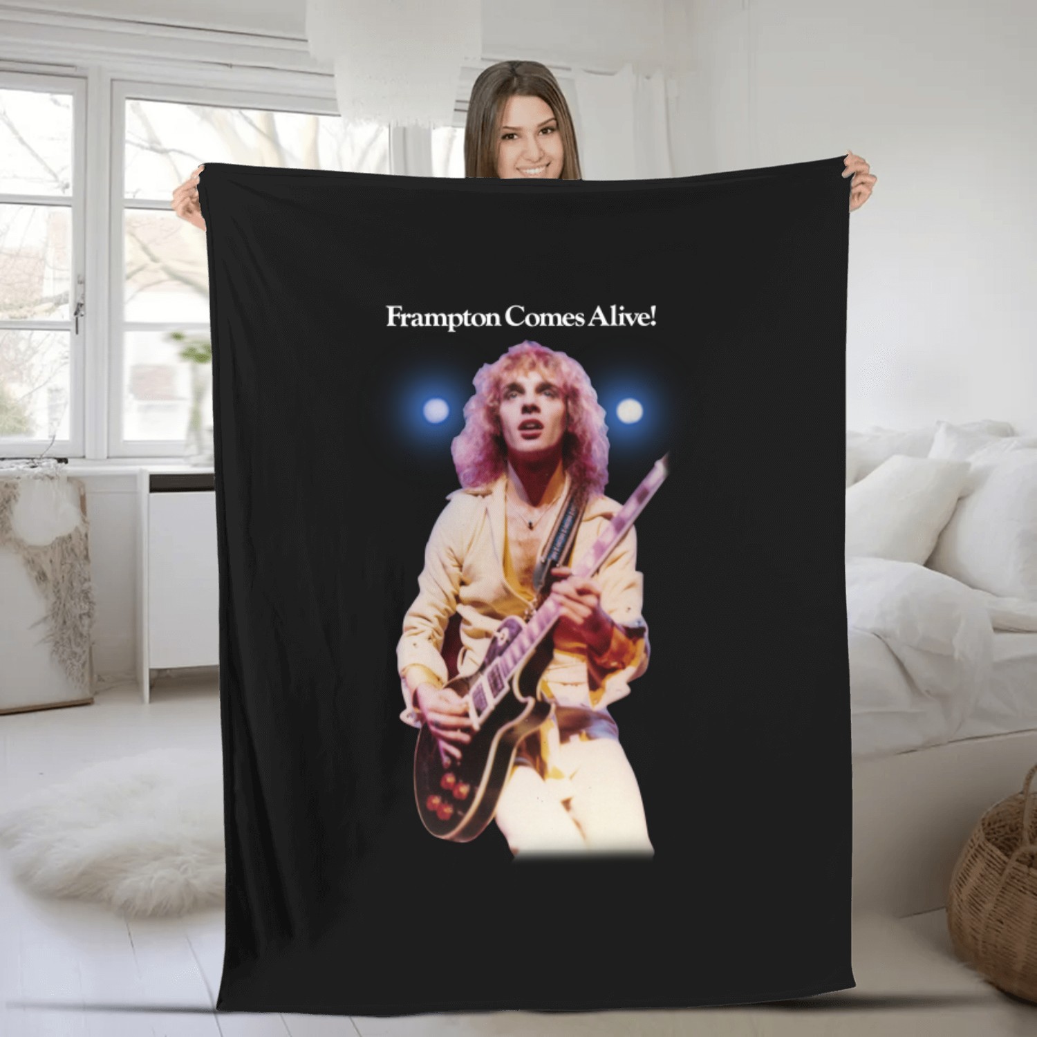 Peter Frampton Comes Alive Fleece Blankets