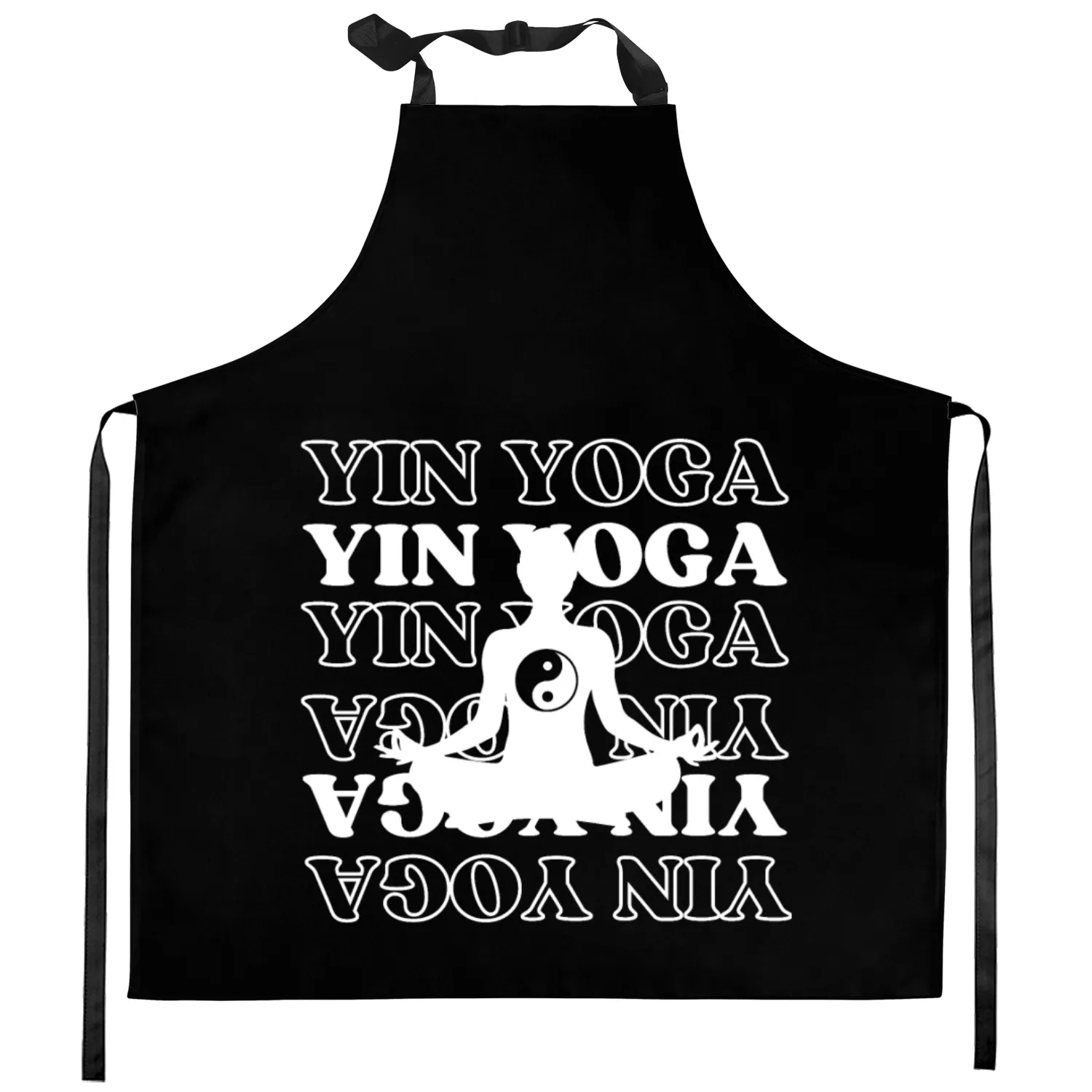 Yin Yoga - Yin Yang Kitchen Aprons