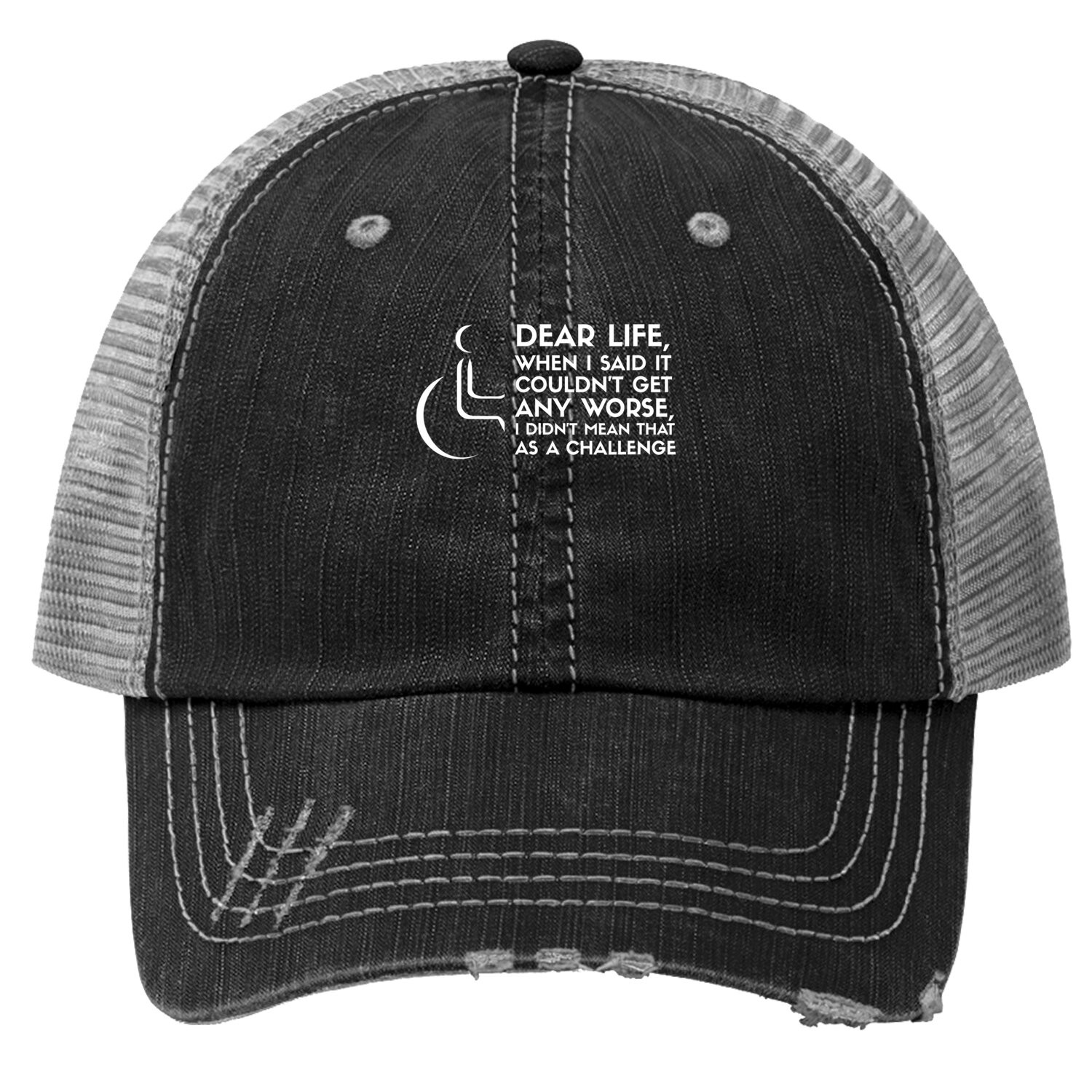 Funny Handicap Wheelchair Apparel Disability Amputee Trucker Hat