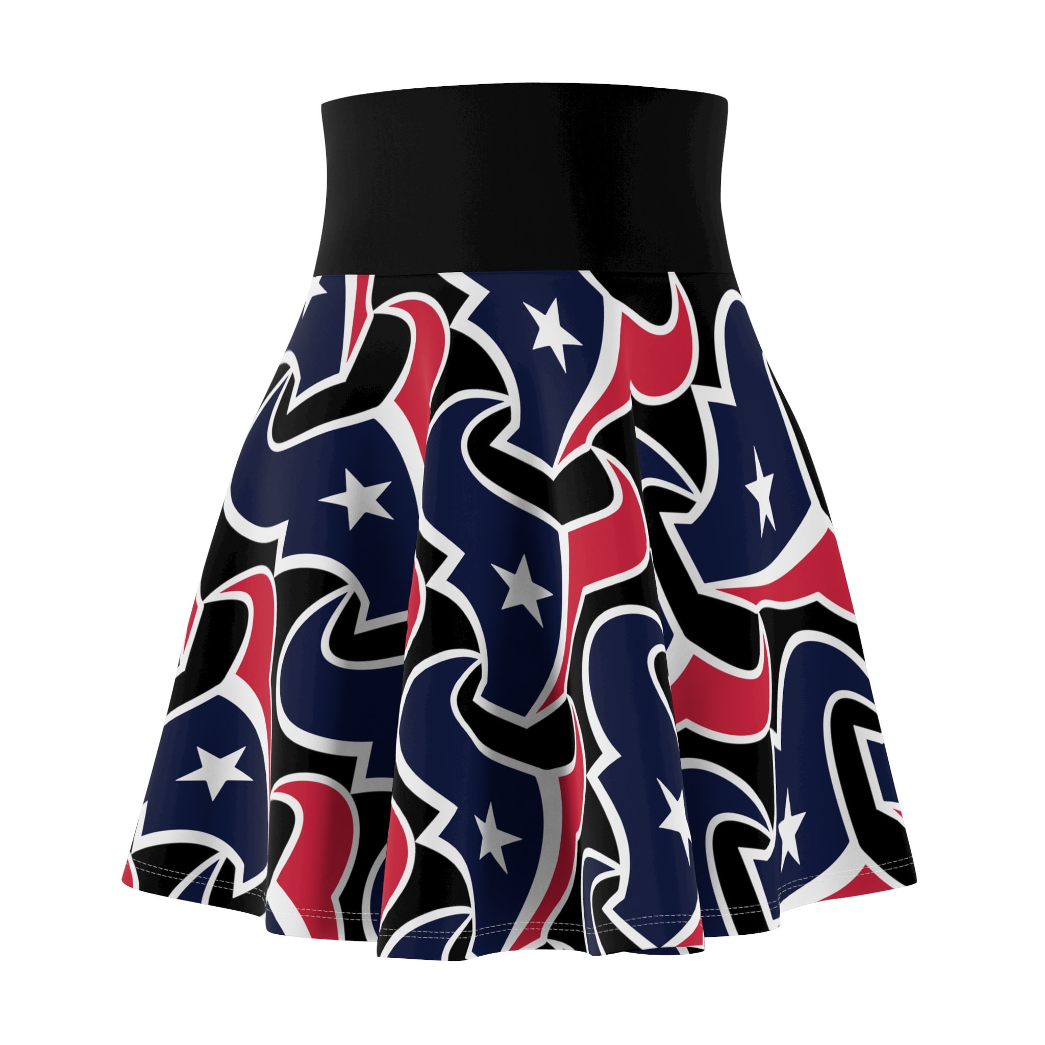Htown Texan Themed Cute Skirt - Skater Skirt