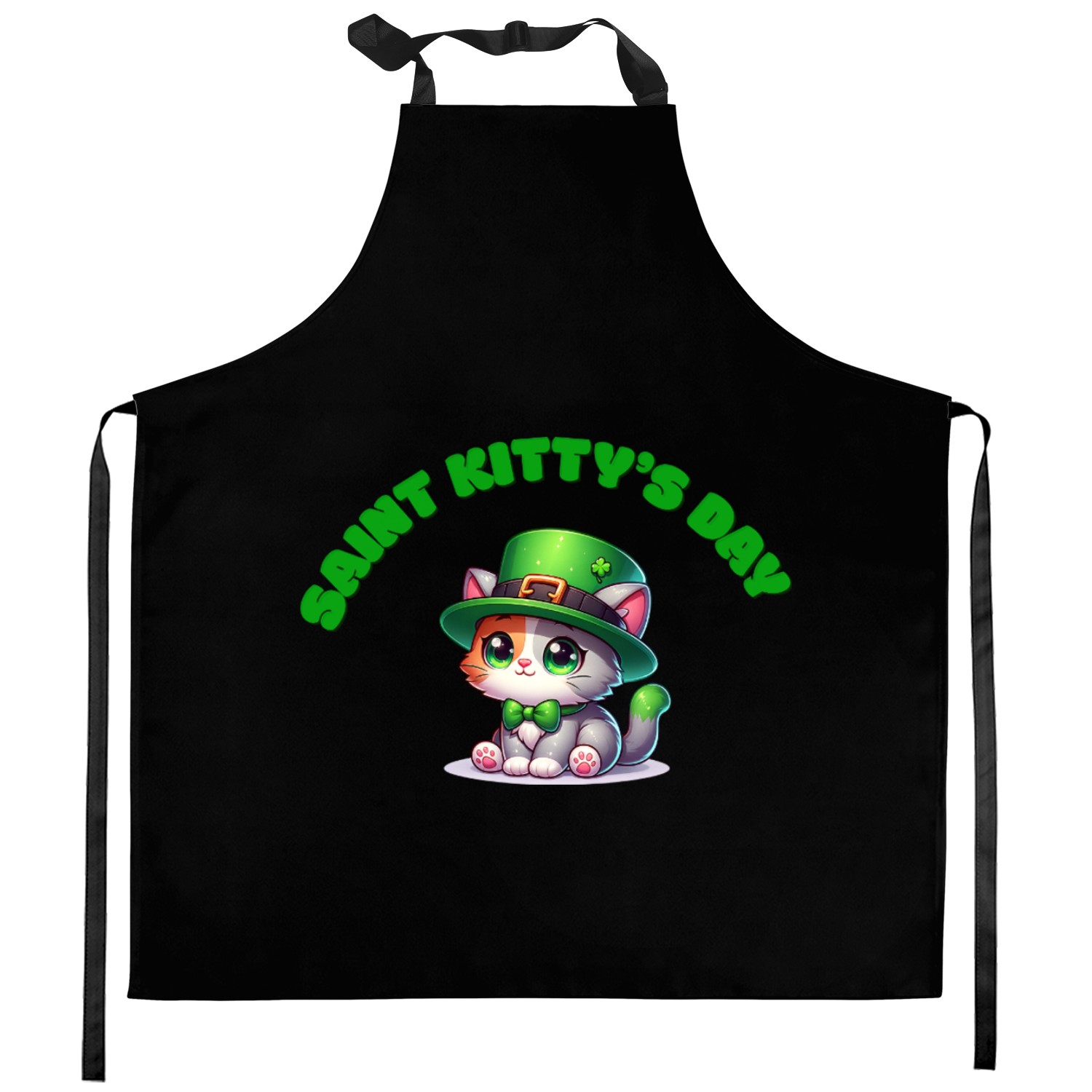 Saint Kitty s Day Kitchen Aprons
