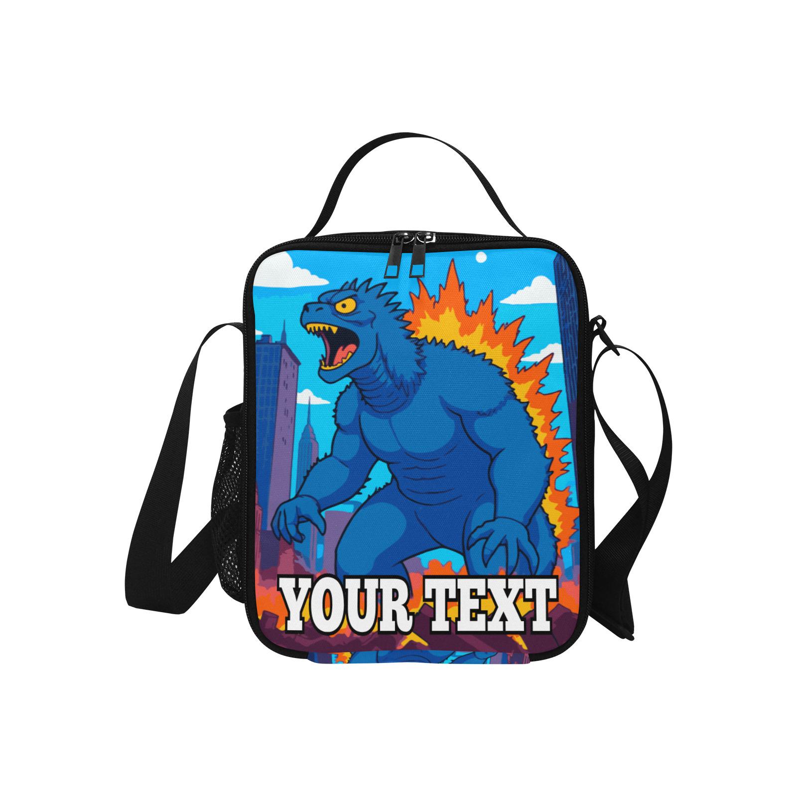 Personalized Dinosaur Lunch Bag, Gift for Kids