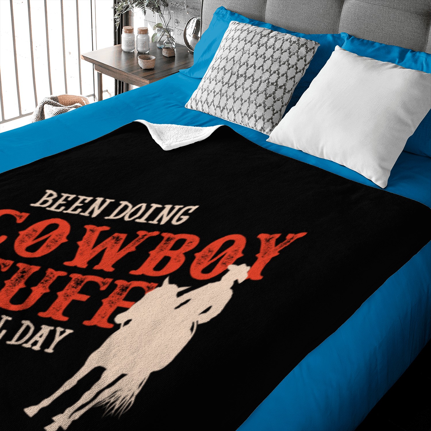 Cowboy, Cowboy stuff, cowboy stuff Baby Blankets