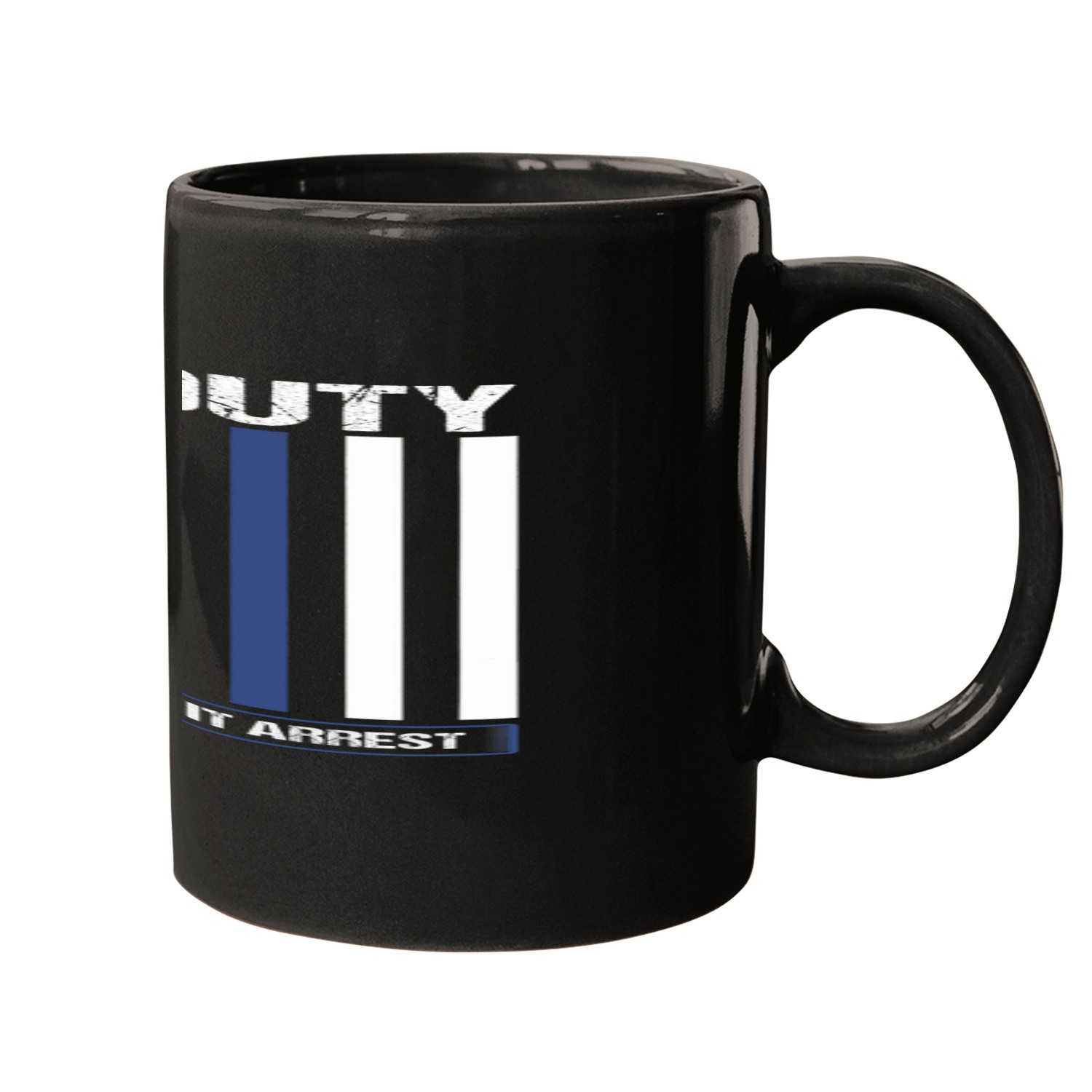 Off Duty Time To Give It Arrest Police Officer Mugs