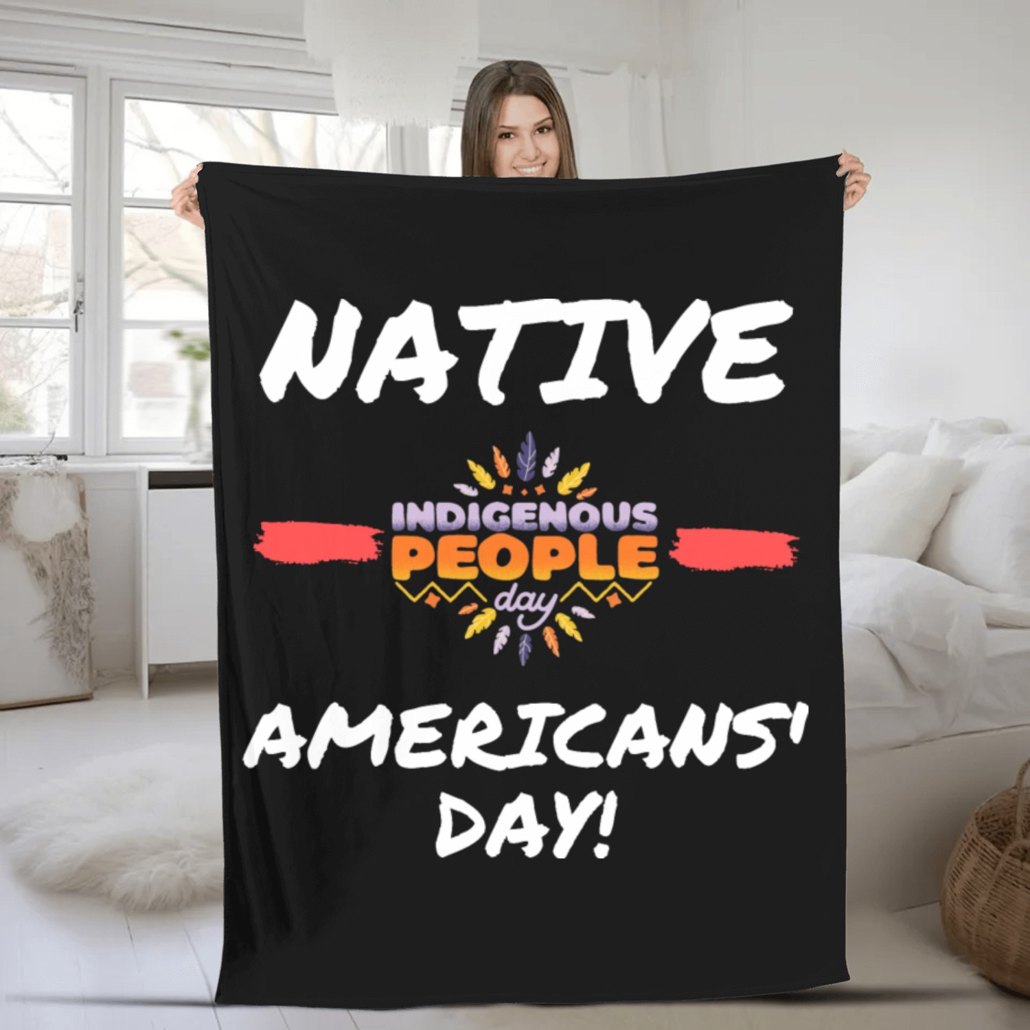 Native Americans’ Day - indigenous people day Fleece Blankets