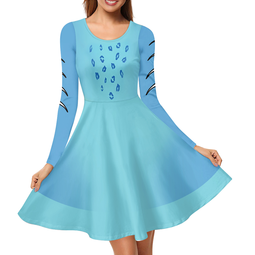 Derpy Tiger - Demon Hunter - KPop - Costume - Long Sleeve Dress