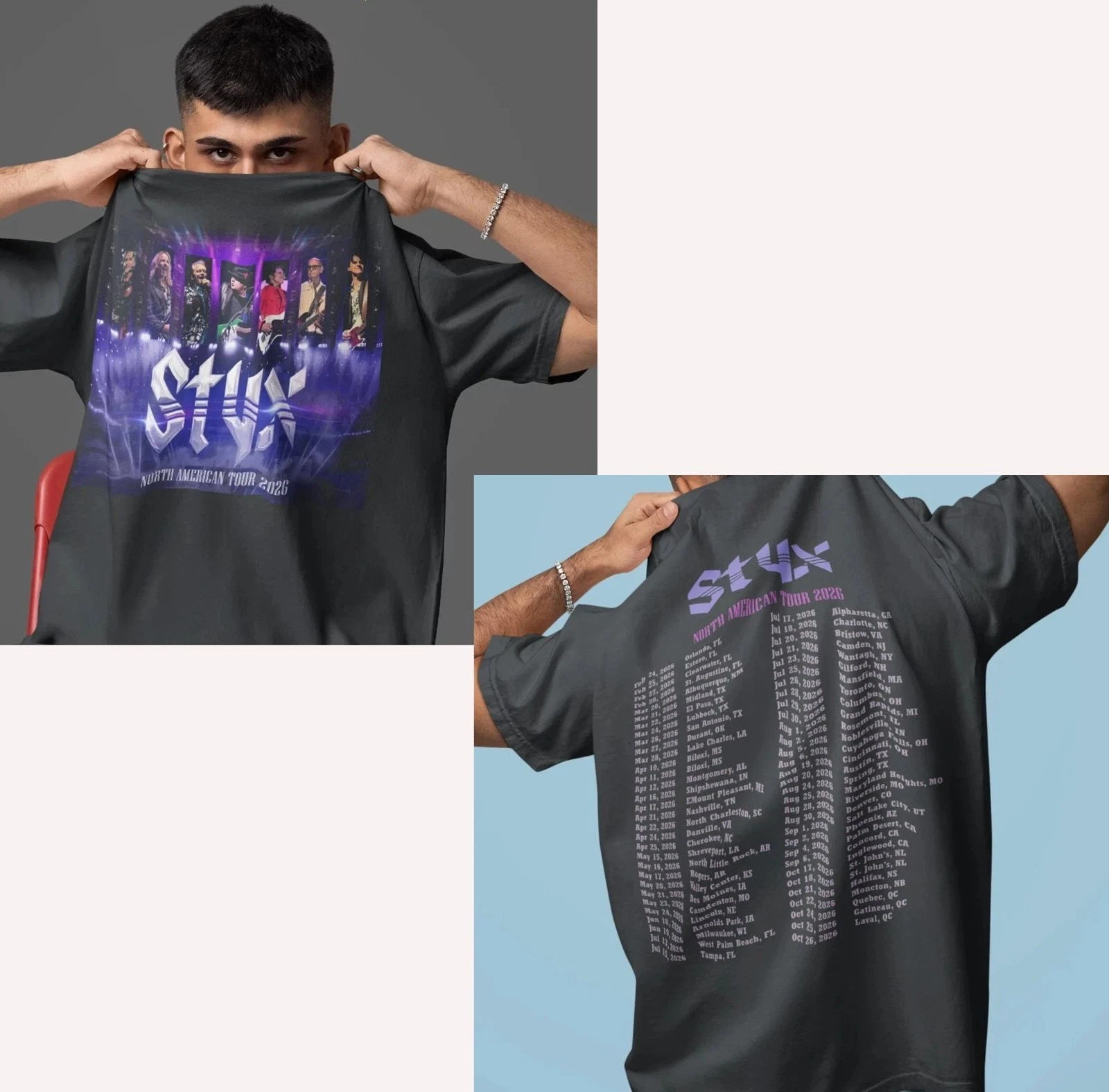 Styxs 2026 North American Tour T-Shirt