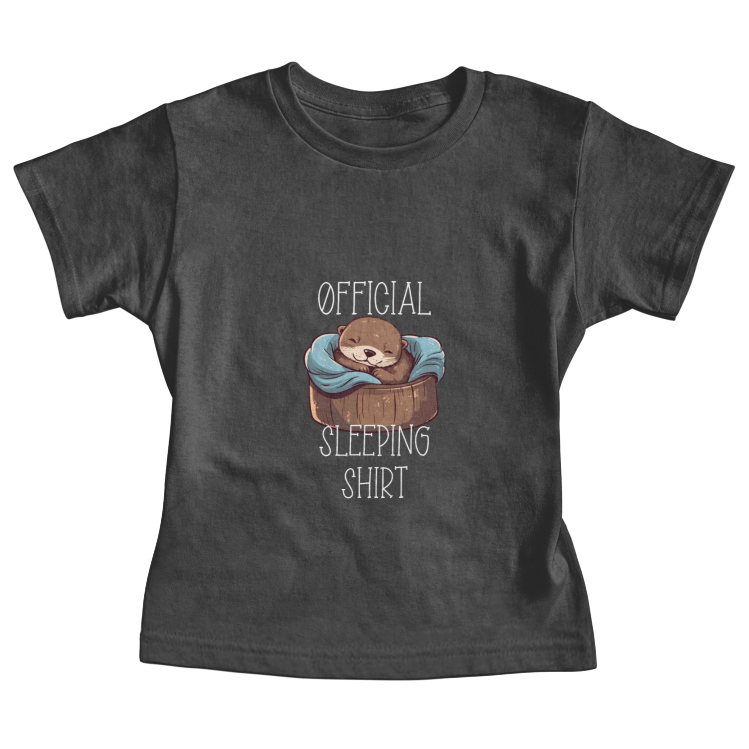 Official sleeping pajama Baby Tees sea otter