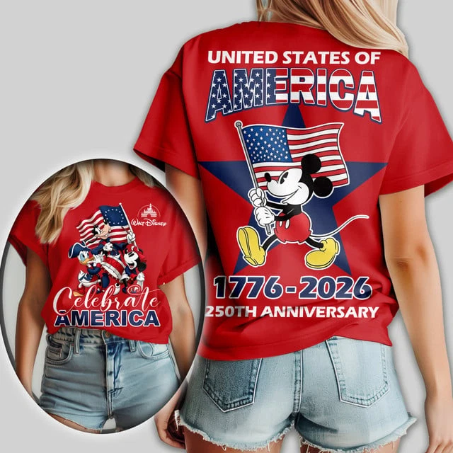 250th Anniversary America, 250th years of Freedom - All Over Shirt