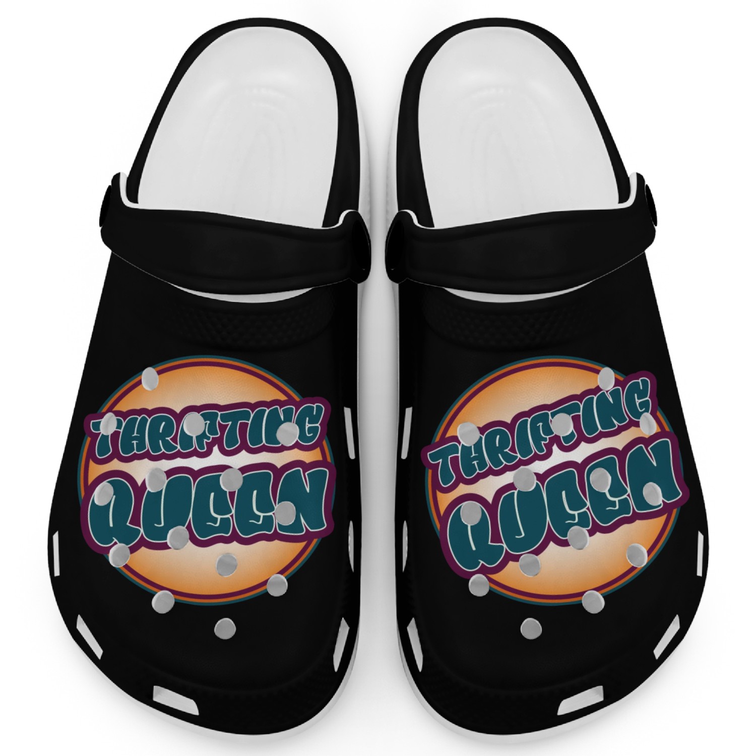 Thrifting Queen jewel Clogs