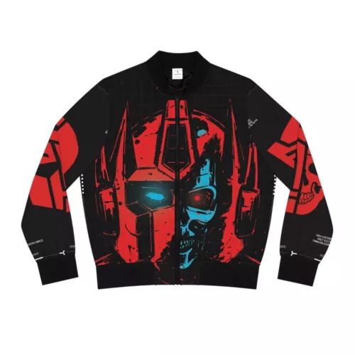 Transformers Terminator Optimus Prime Autobots Cartoon Fan Gift Bomber Jacket Ne
