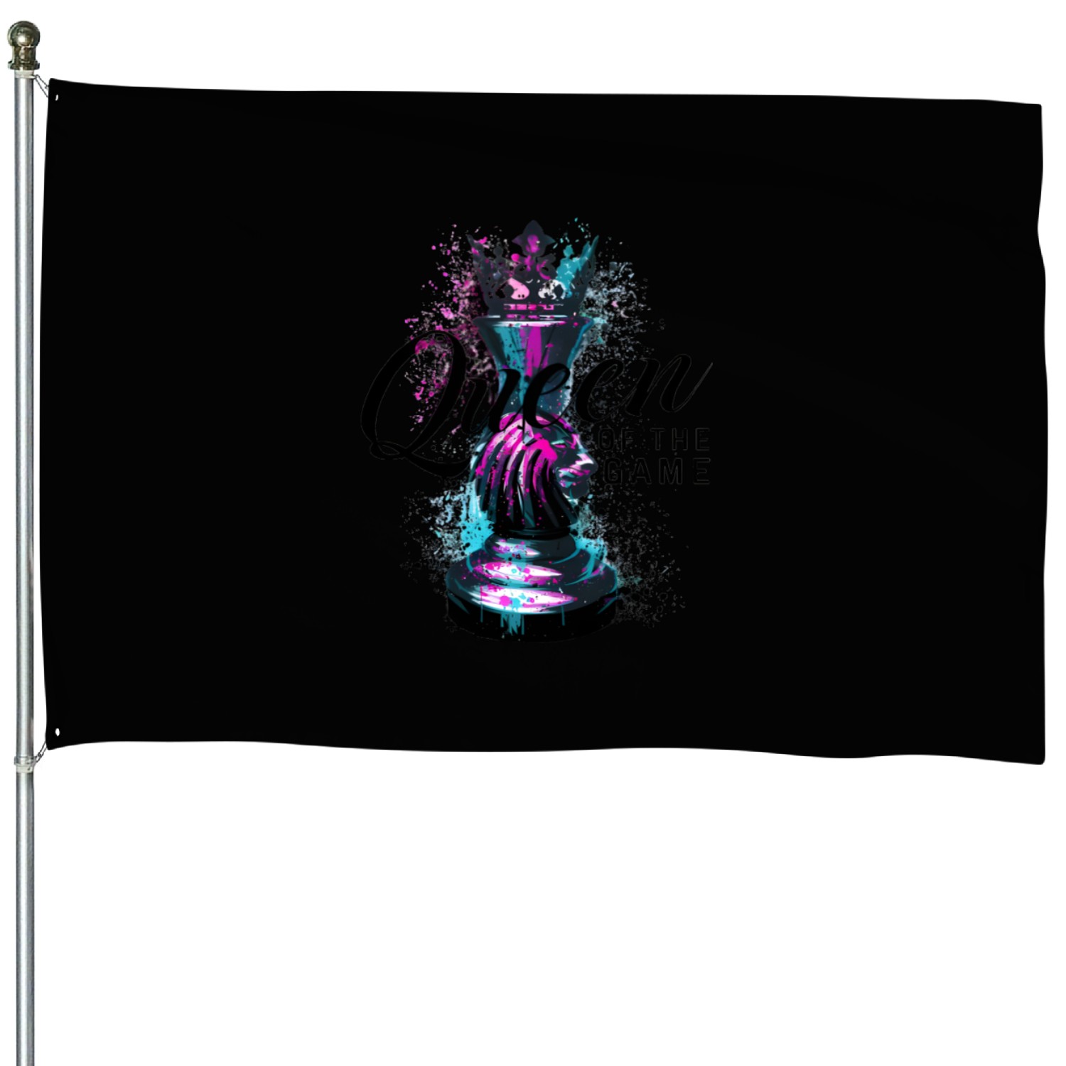 "Queen of the Game" House Flags