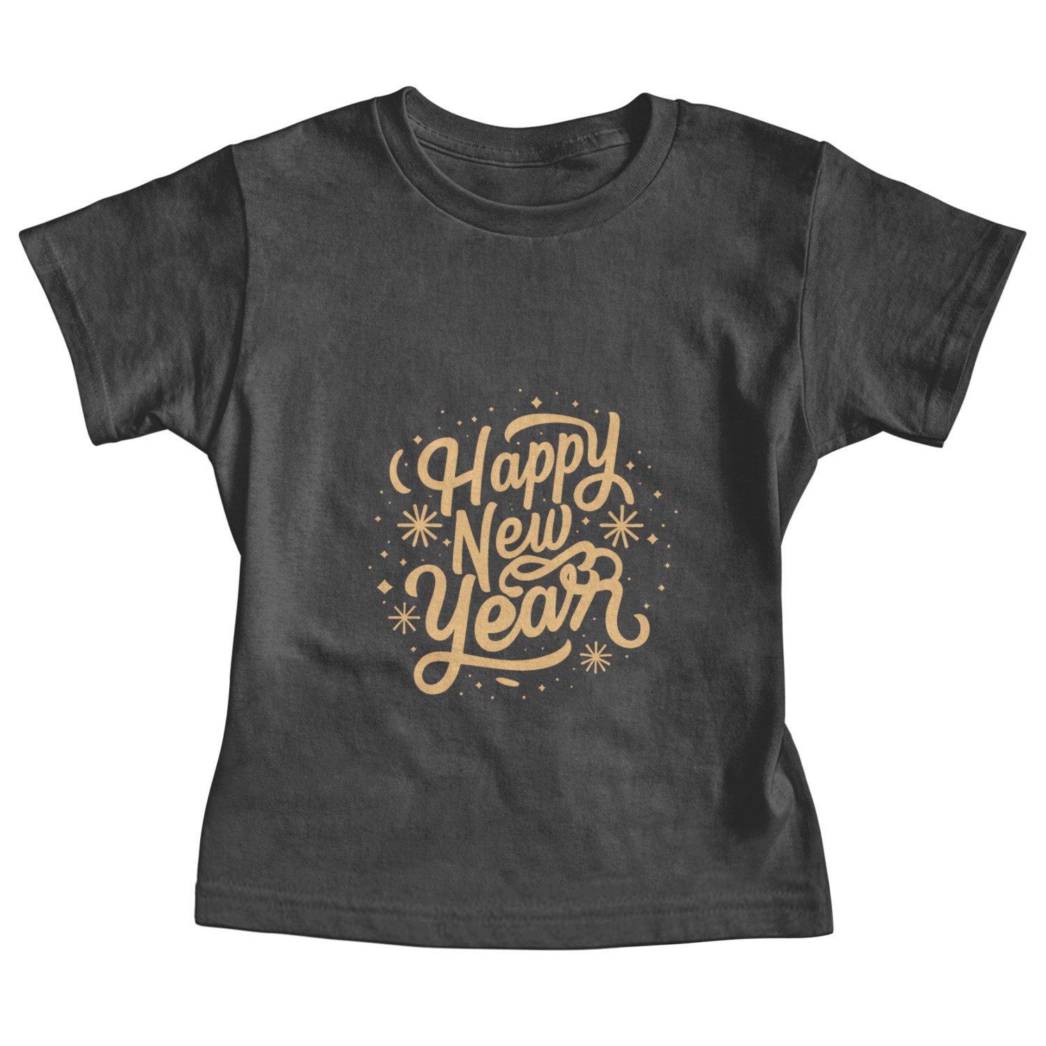 Happy New Year Typography design Baby Tees