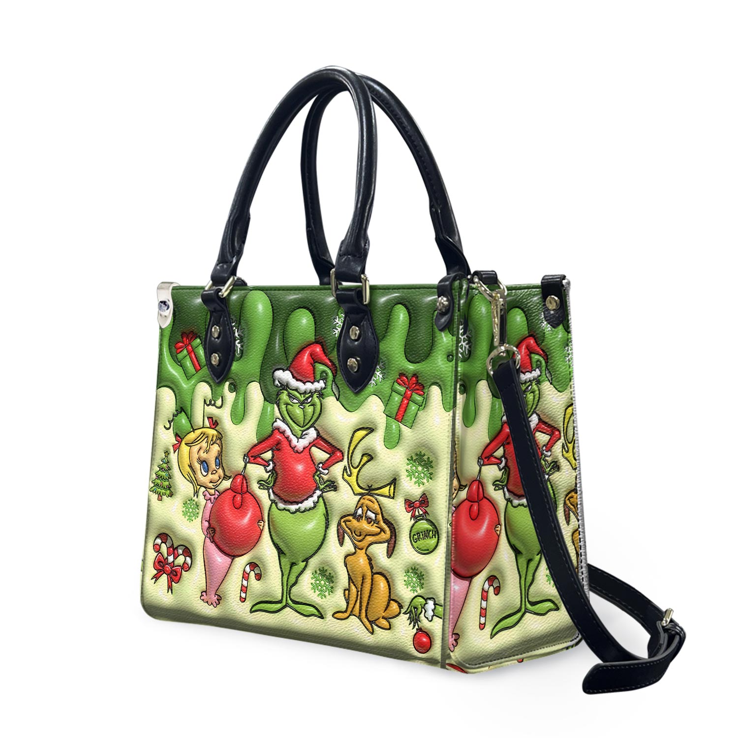 funny character Leather Bag Handbag, funny character Women Purses, funny character Lovers Handbag, Shopping Bag, funny character Fans Gift
